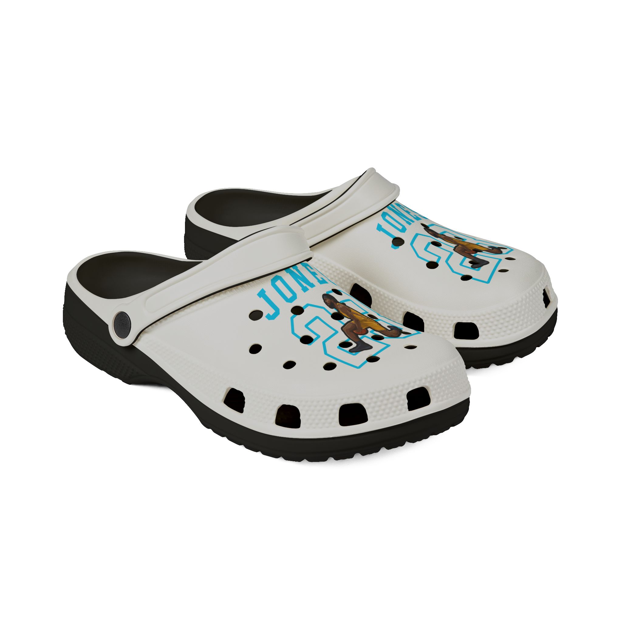 Rubber Clogs — character_shirsey in Black