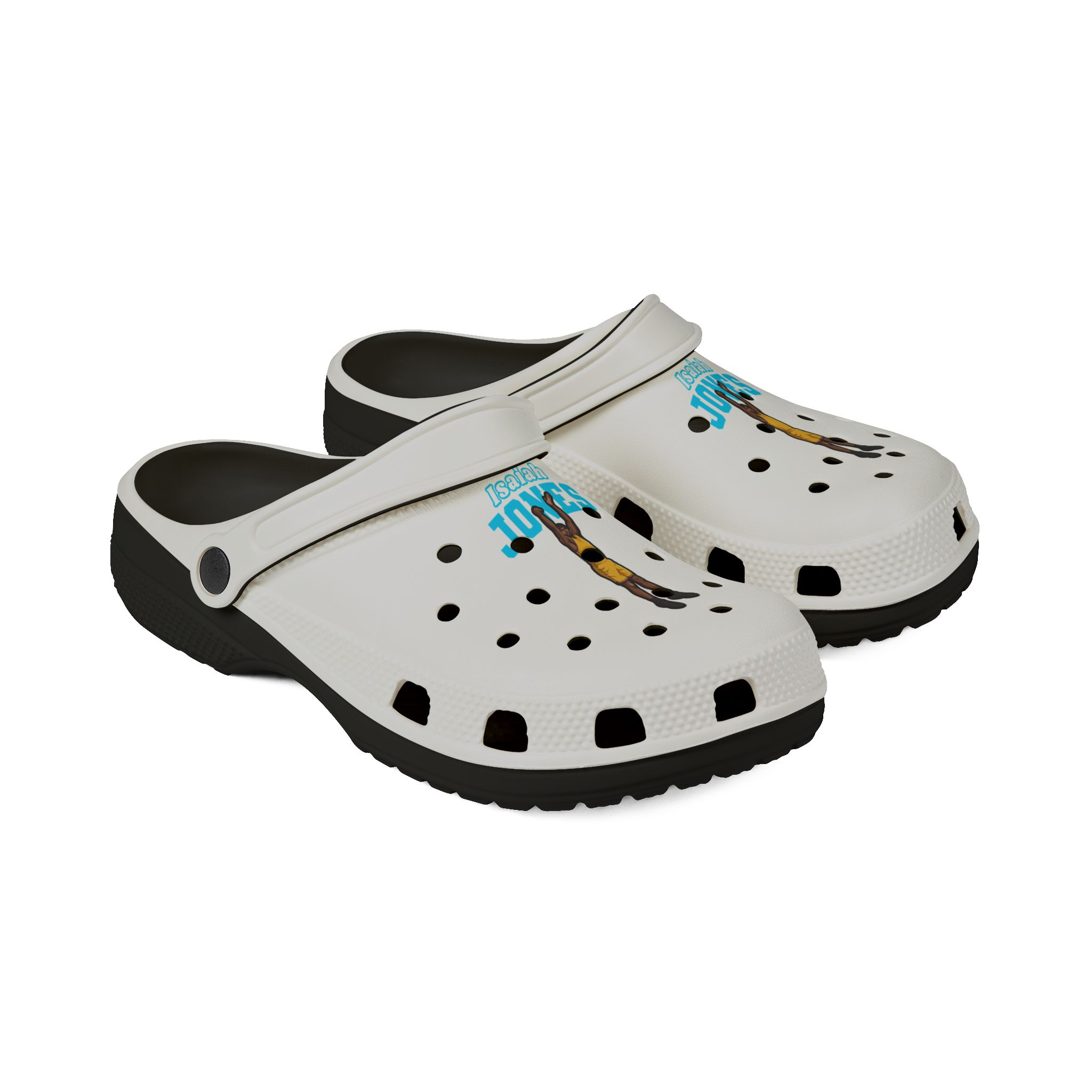Rubber Clogs — character_name_arch in Black