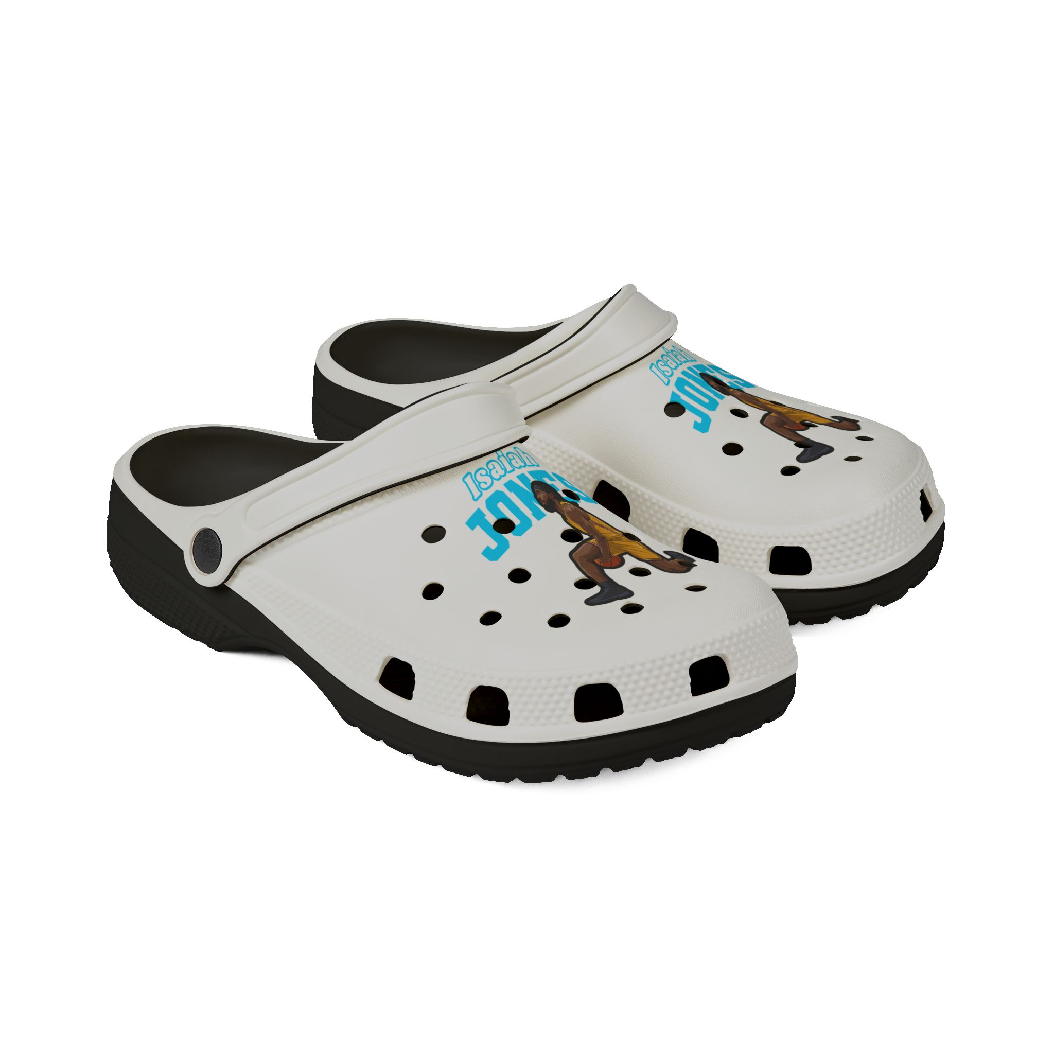 Rubber Clogs — character_name_arch in Black