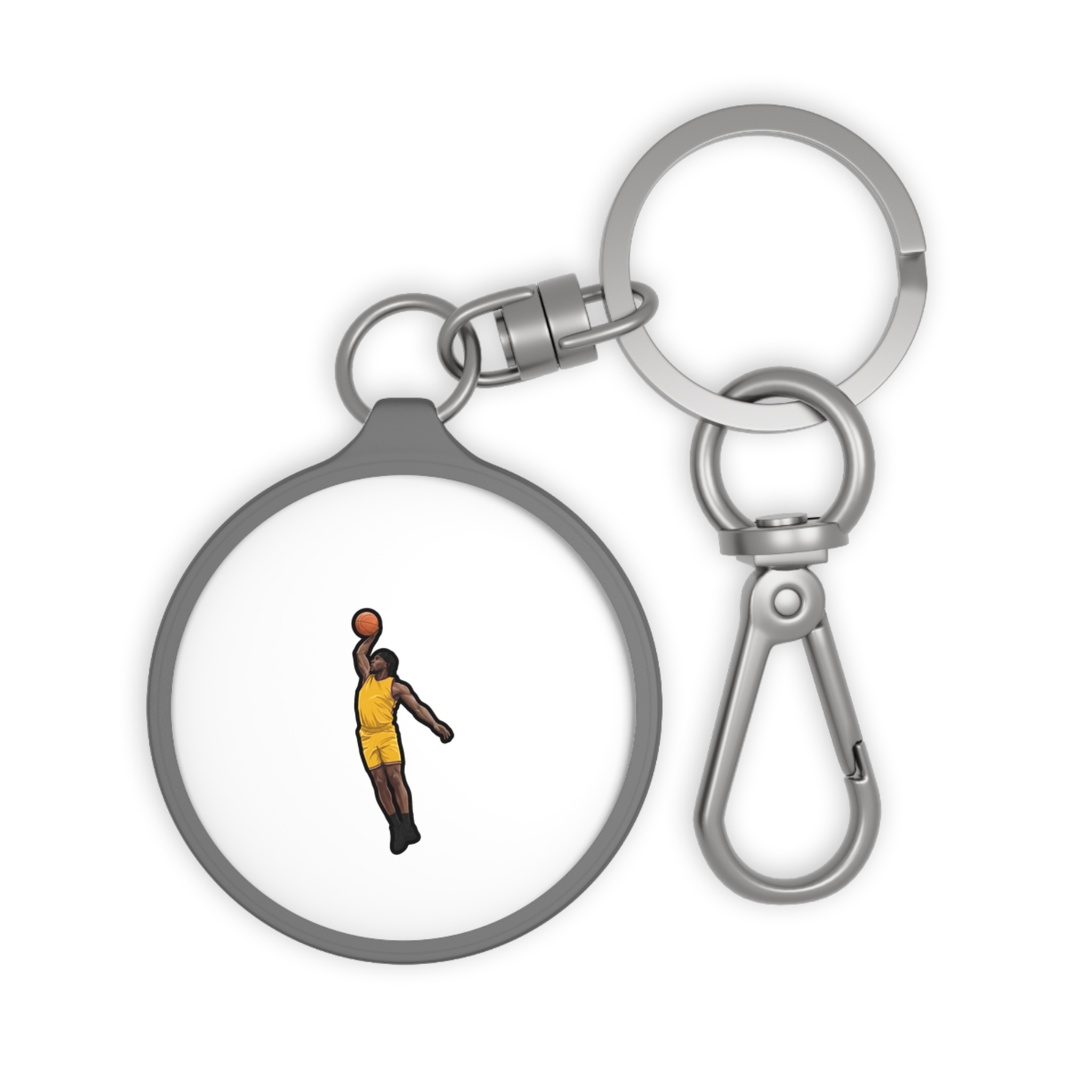 Keychain — character_name_arch in Grey