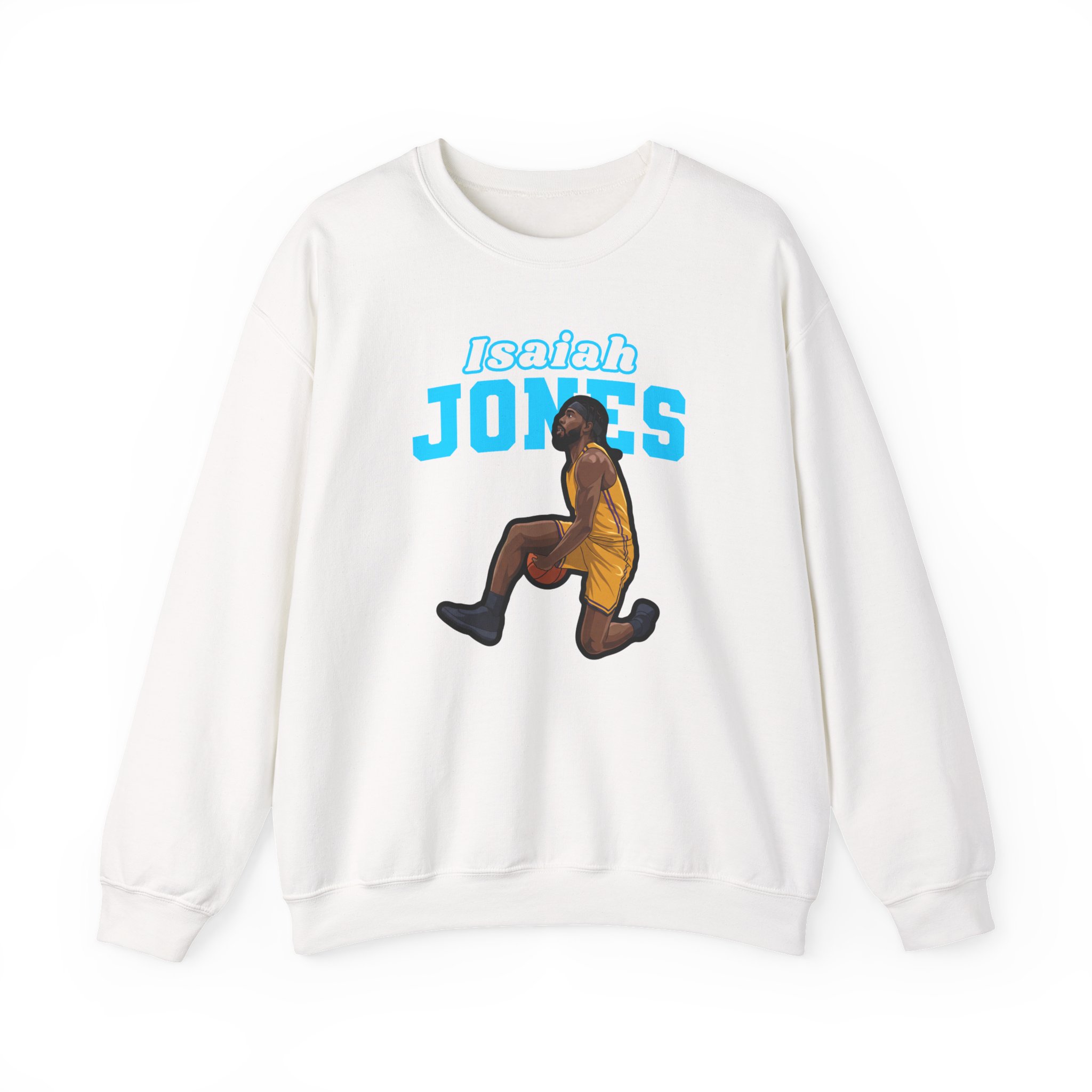 Crewneck Sweatshirt — character_name_arch in White