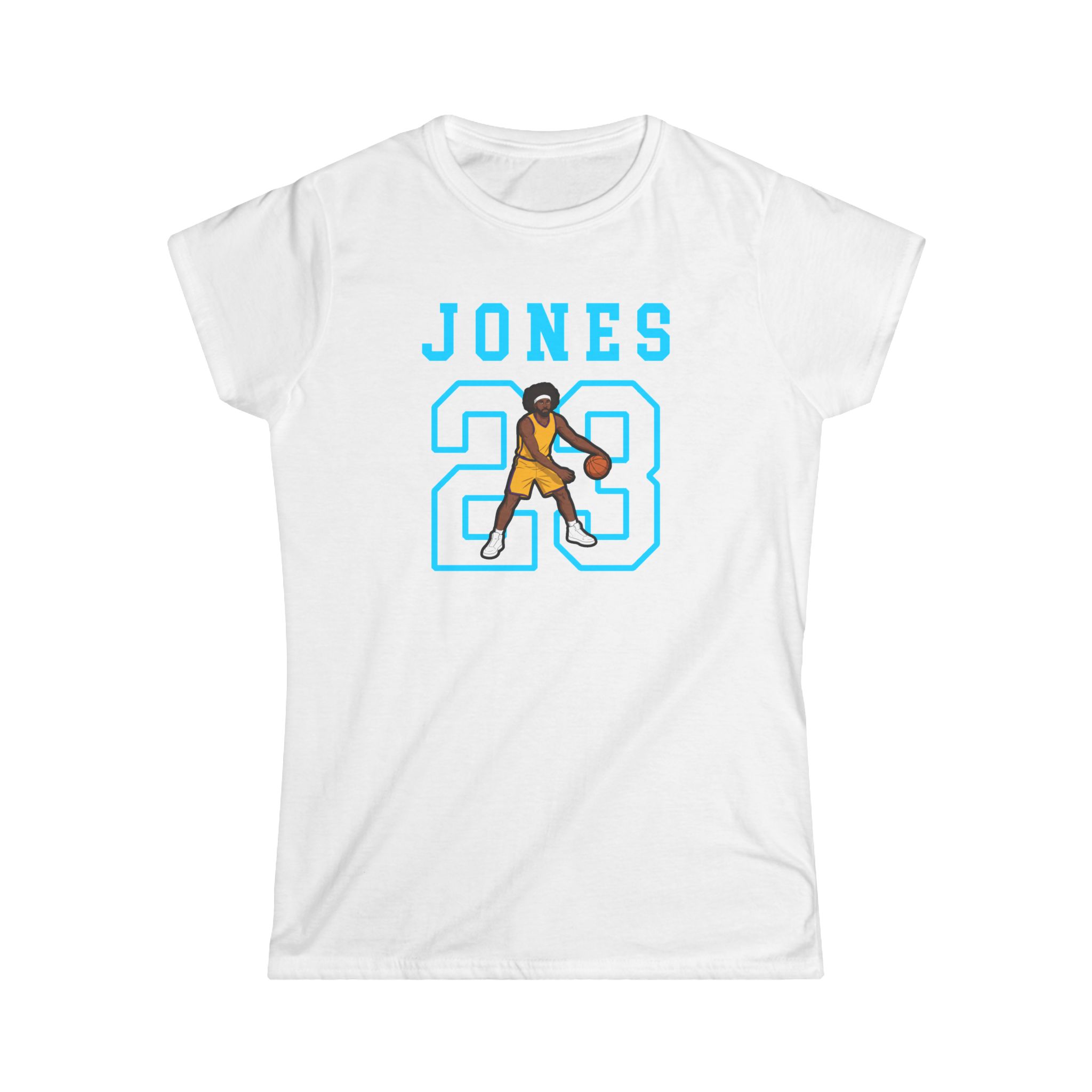 Women's Softstyle Tee — character_shirsey in White