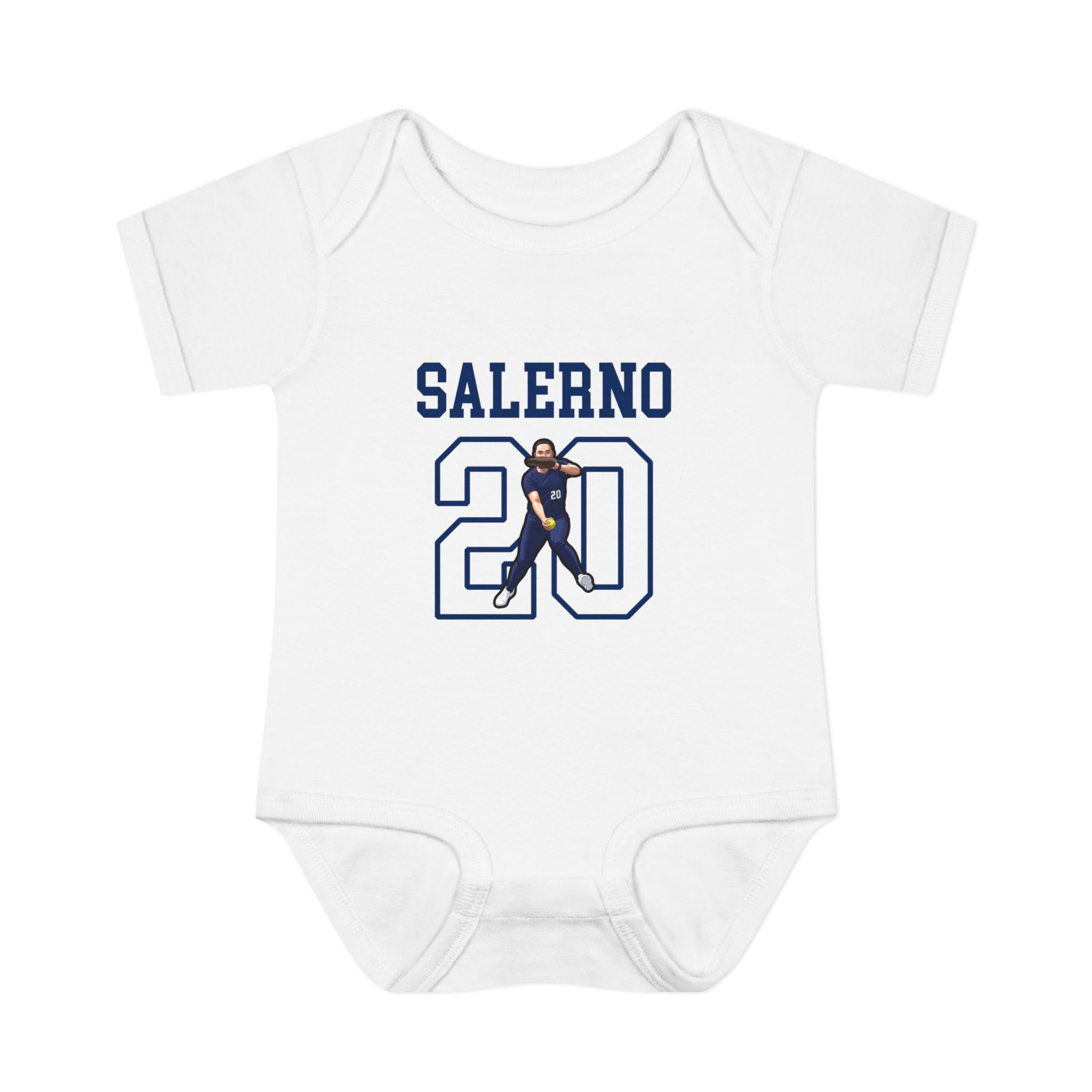 Baby Onesie — character_shirsey in White