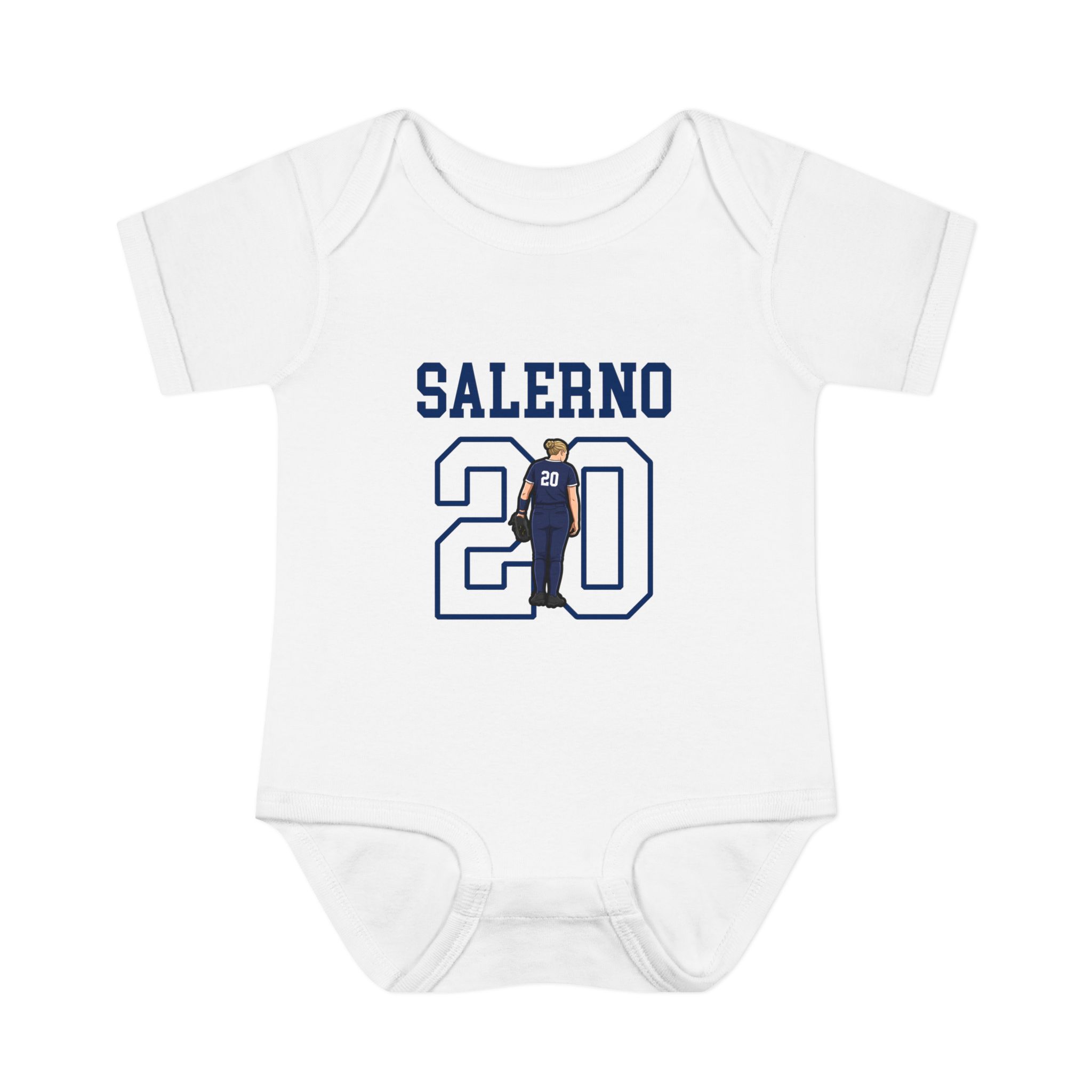 Baby Onesie — character_shirsey in White