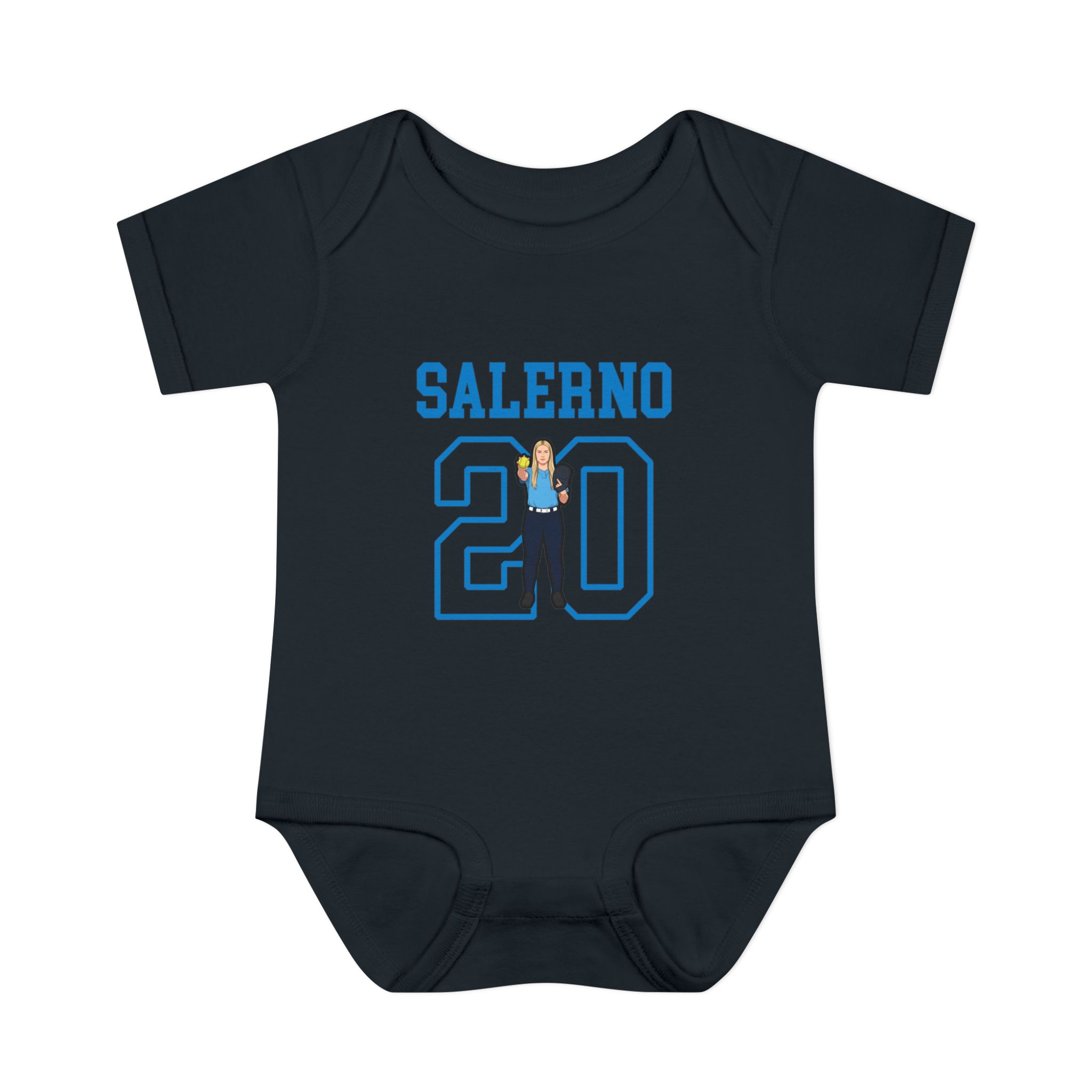 Baby Onesie — character_shirsey in Black