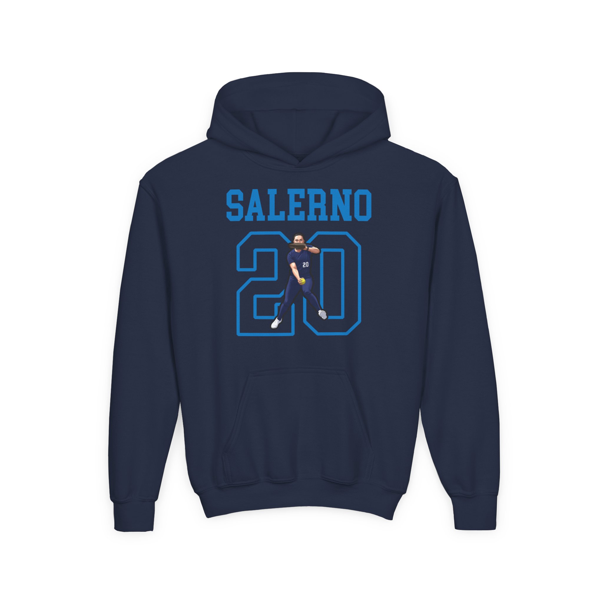 Youth Hoodie — character_shirsey in Navy