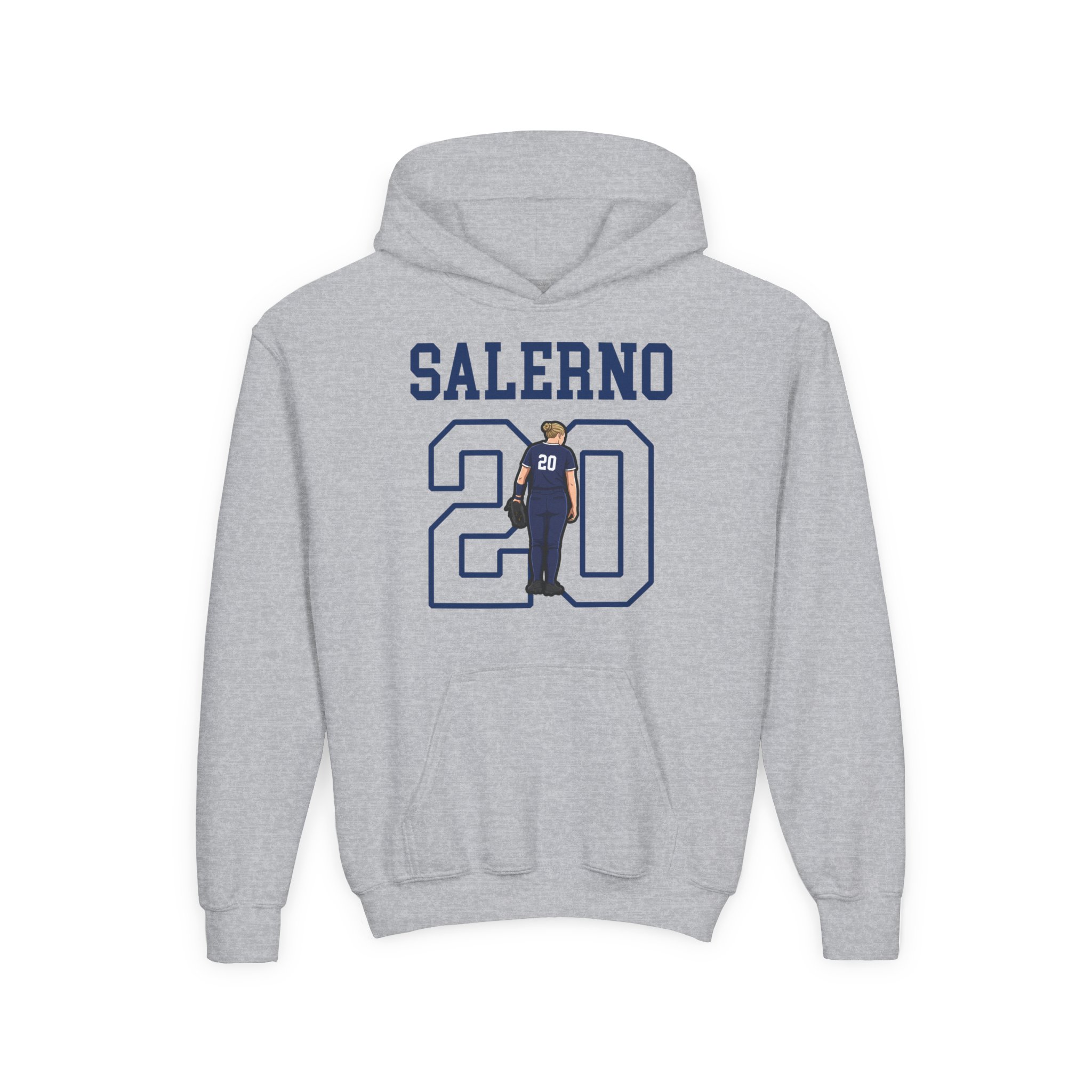 Youth Hoodie — character_shirsey in Grey