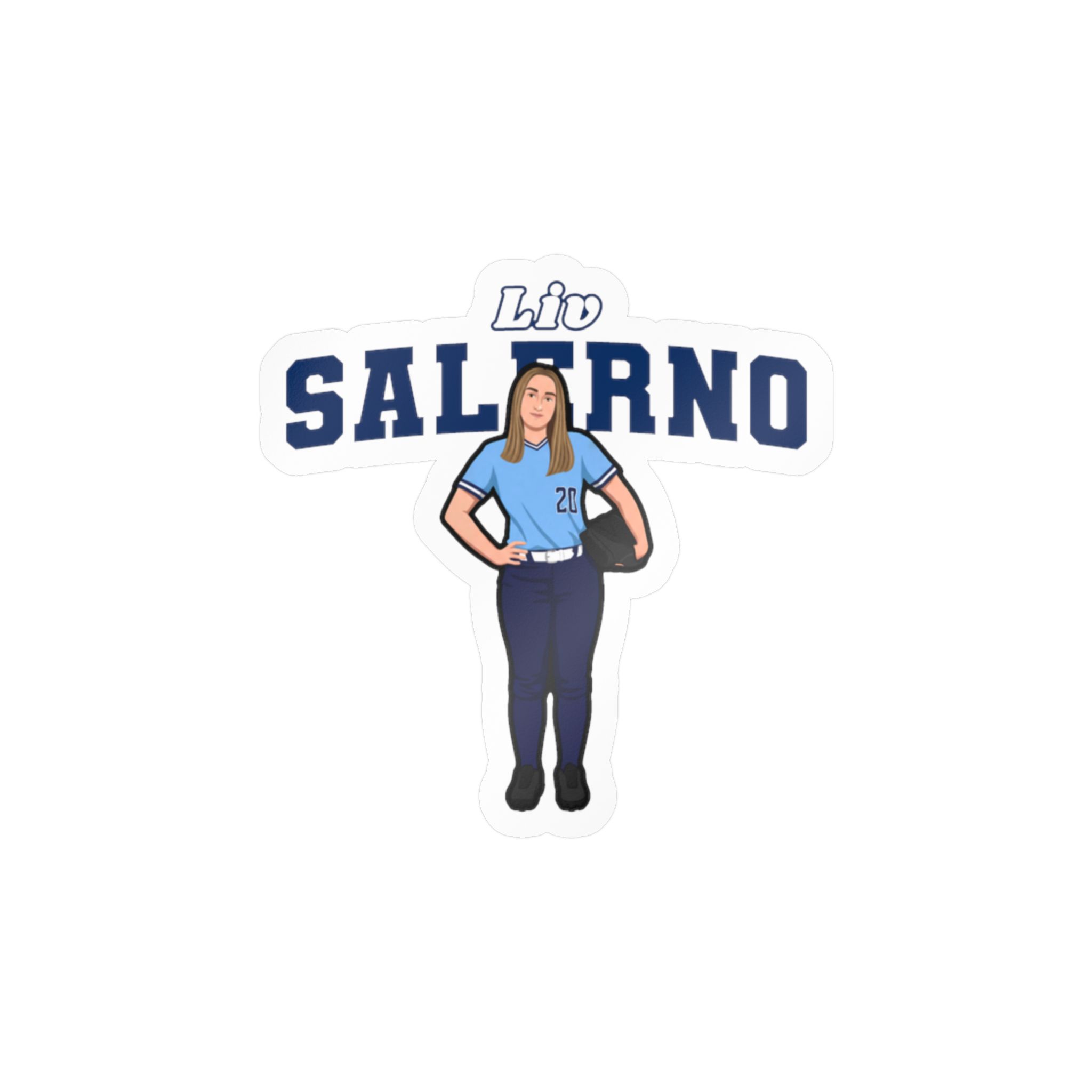 Vinyl Sticker — character_name_arch in Classic