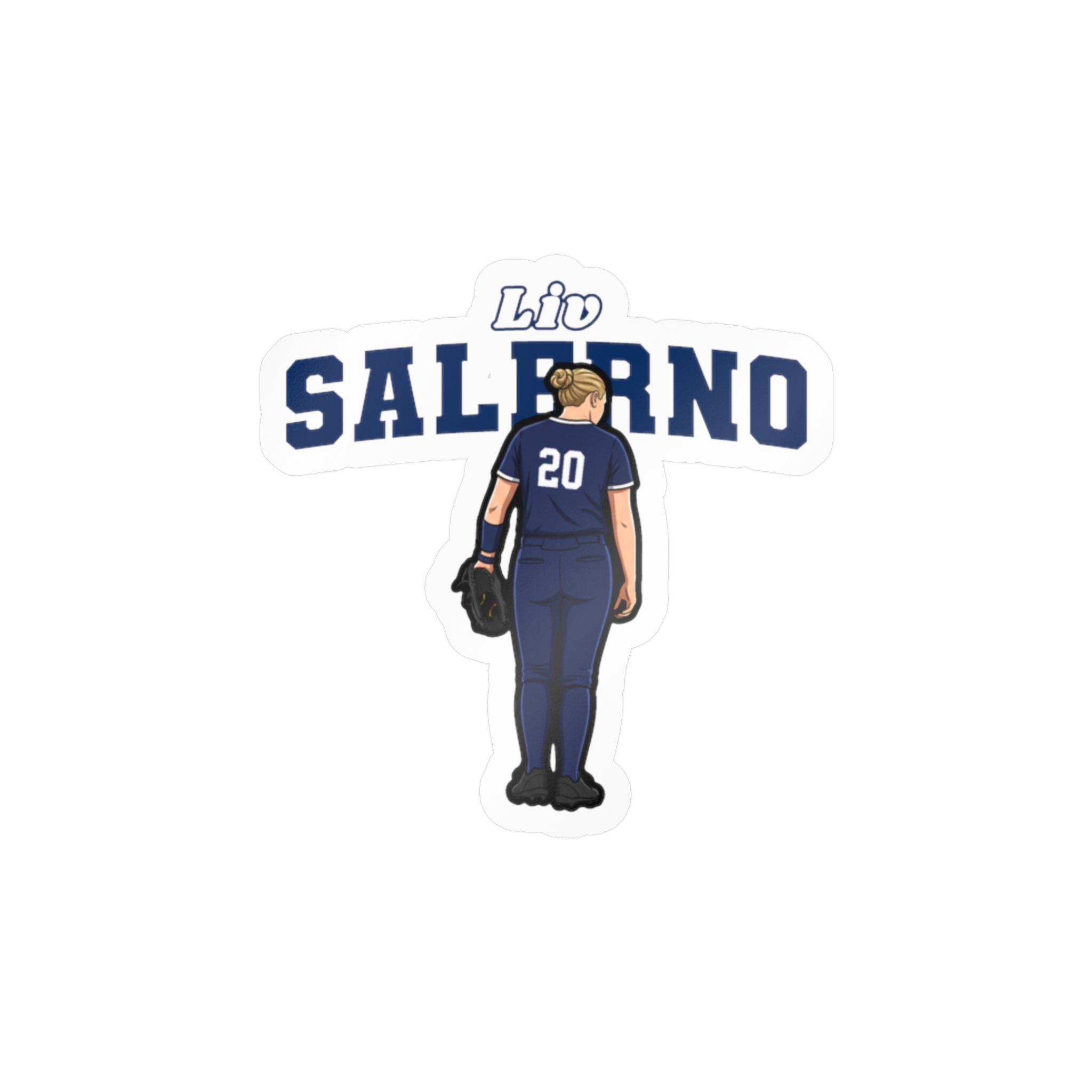Vinyl Sticker — character_name_arch in Classic