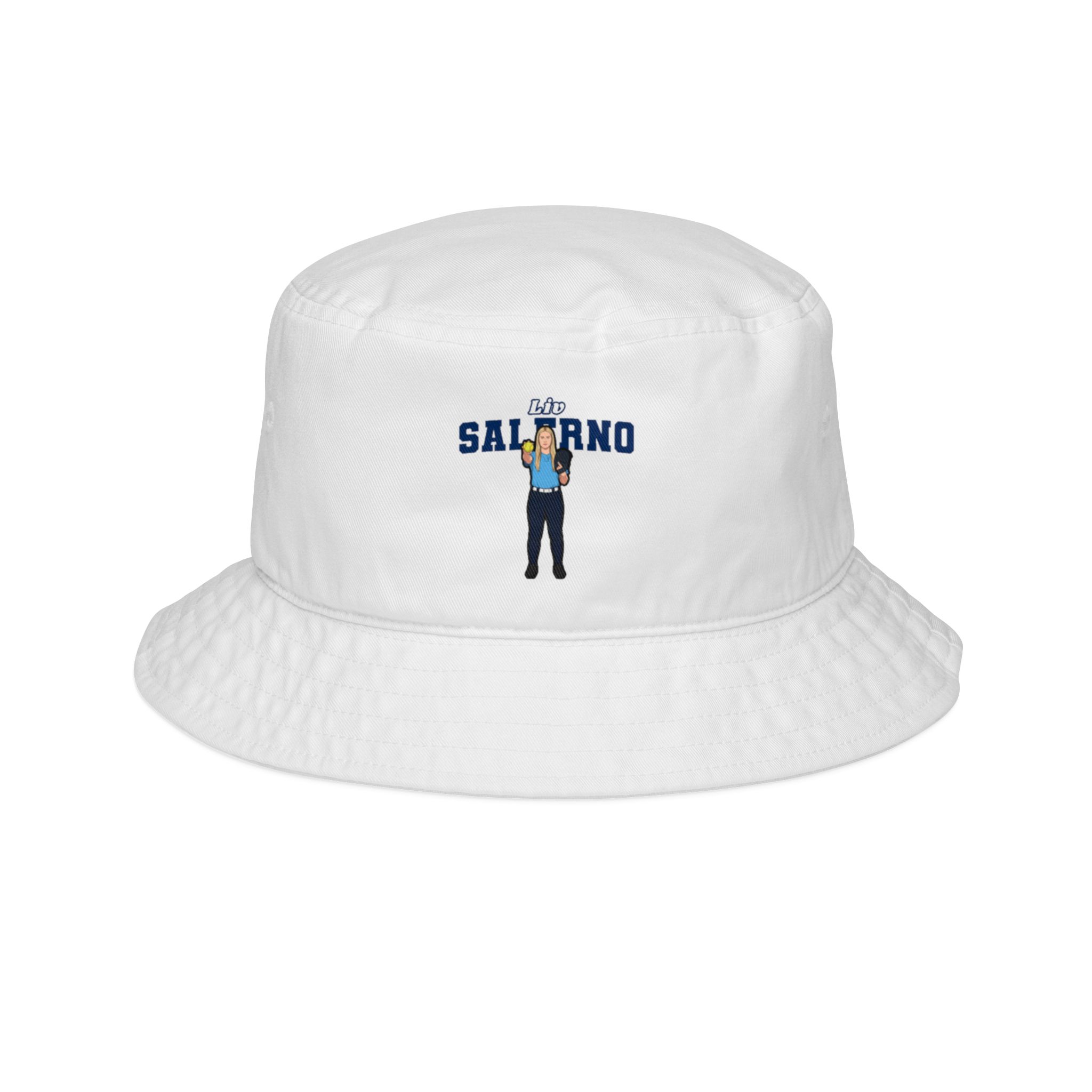 Bucket Hat — character_name_arch in White