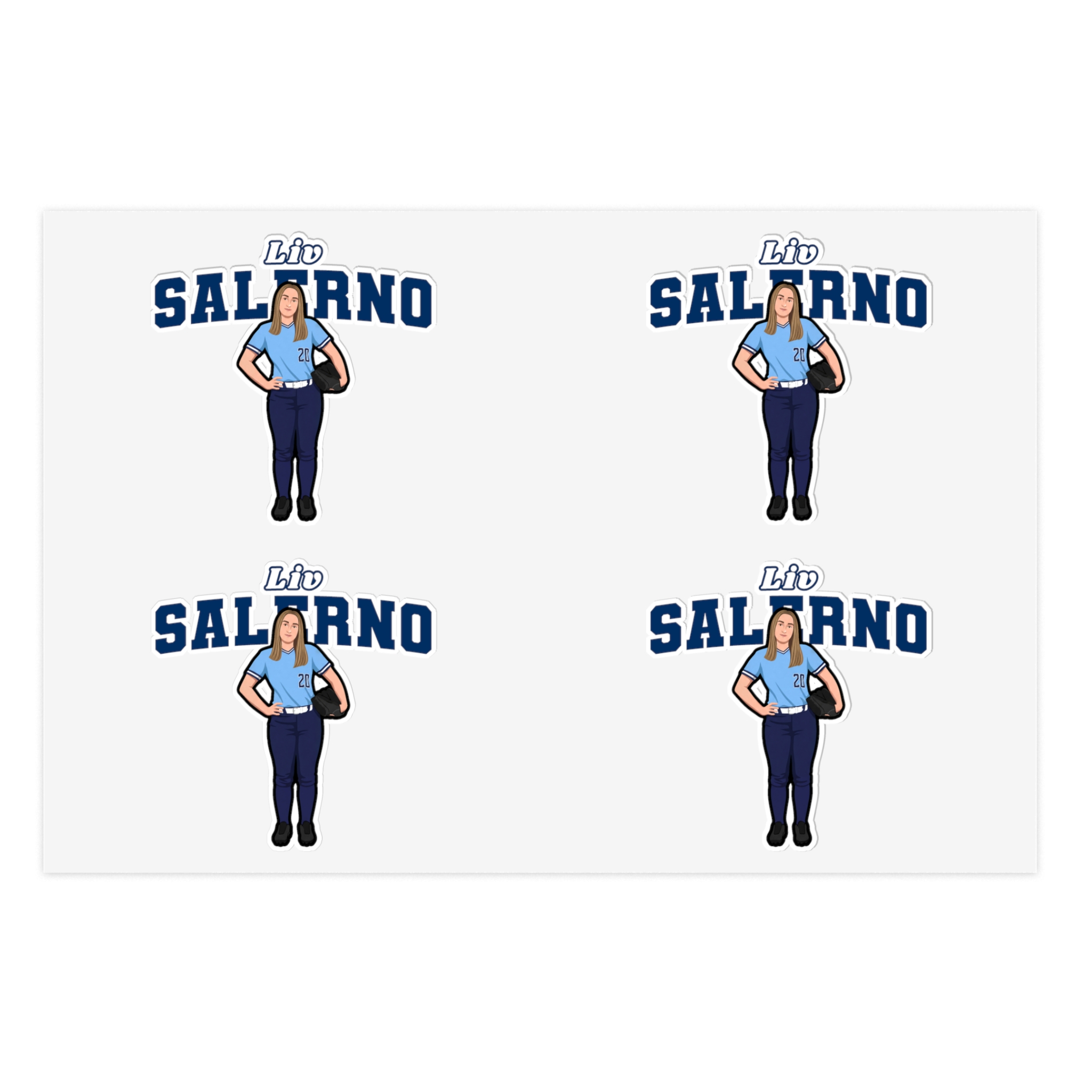 Sticker Sheet — character_name_arch in Classic