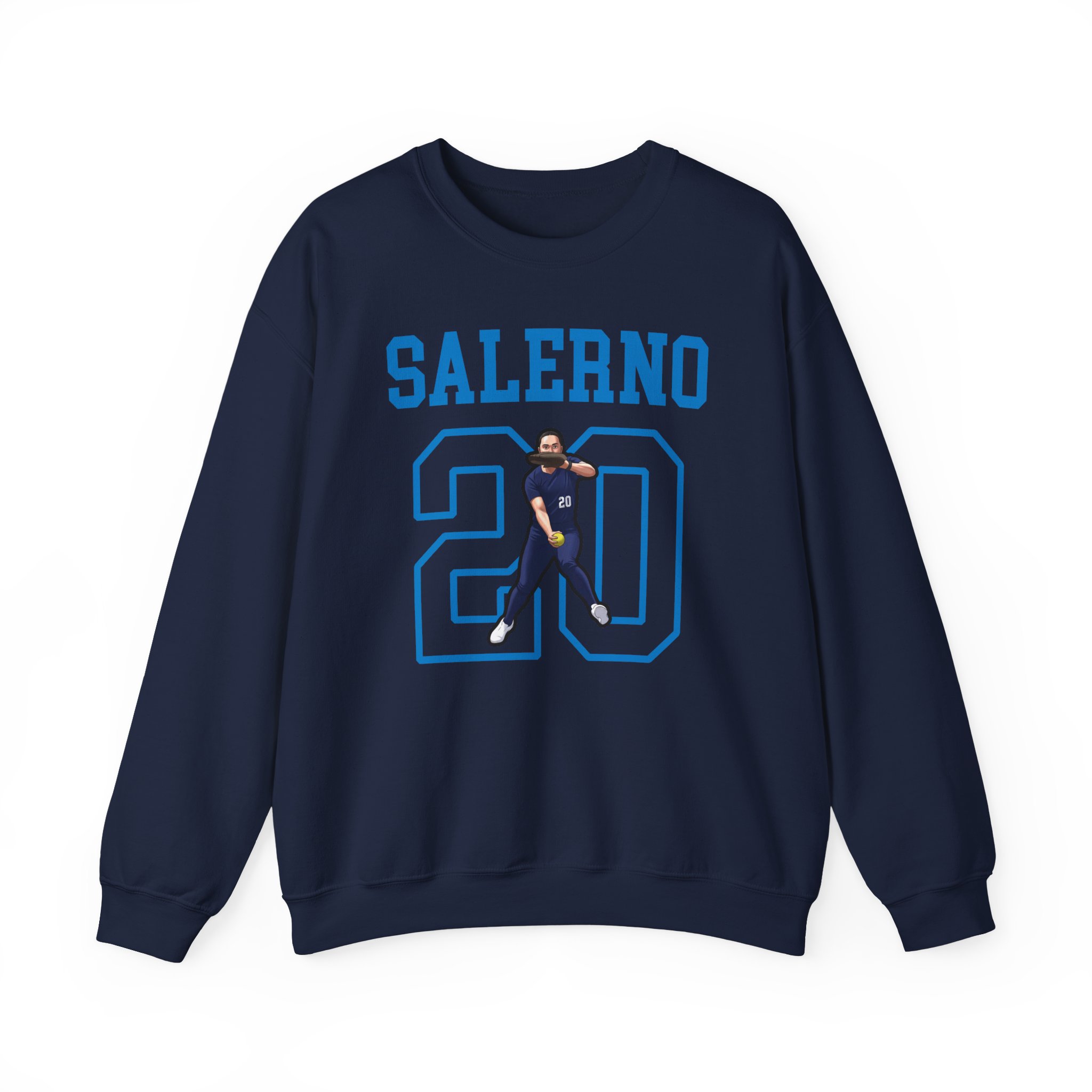 Crewneck Sweatshirt — character_shirsey in Navy