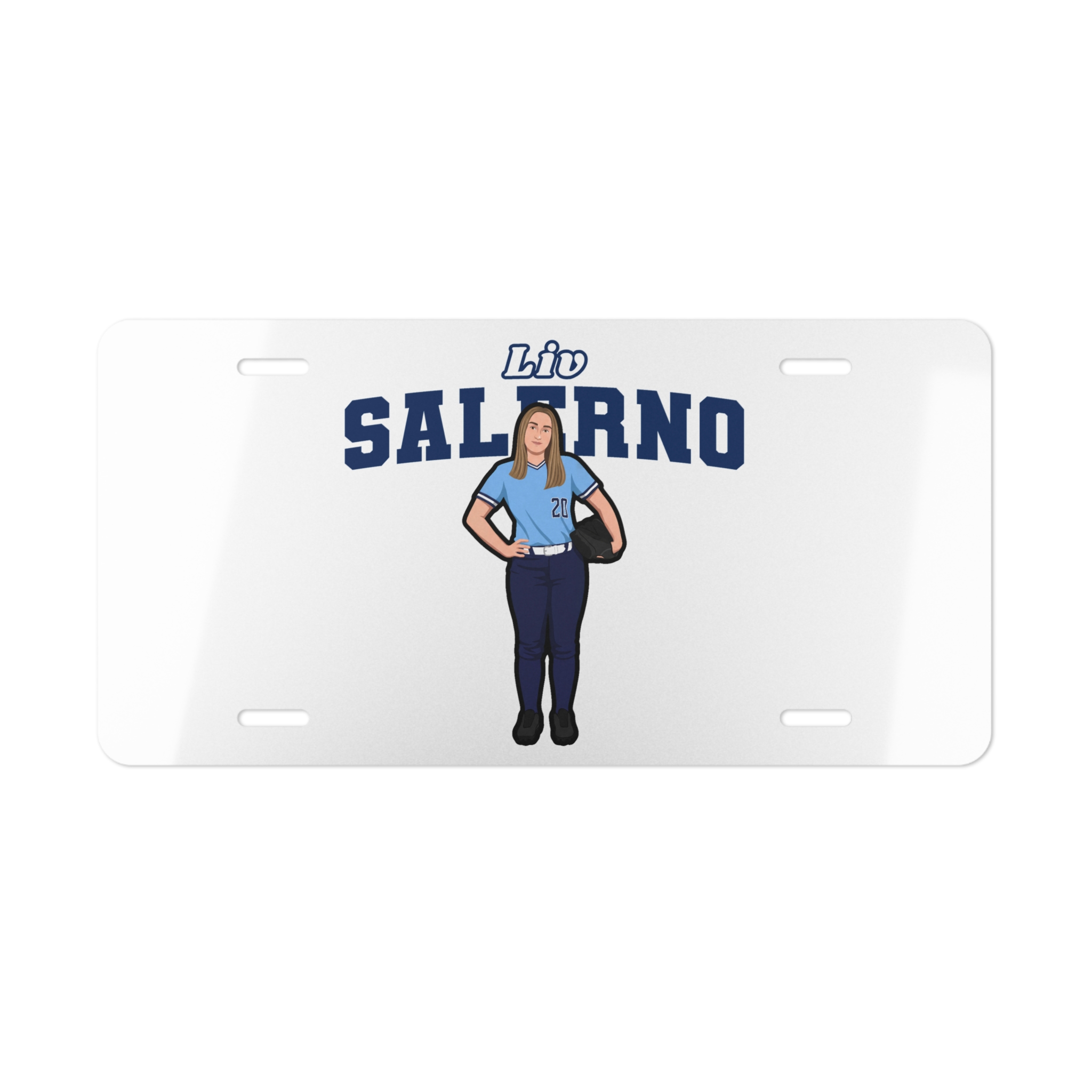 License Plate — character_name_arch in Classic