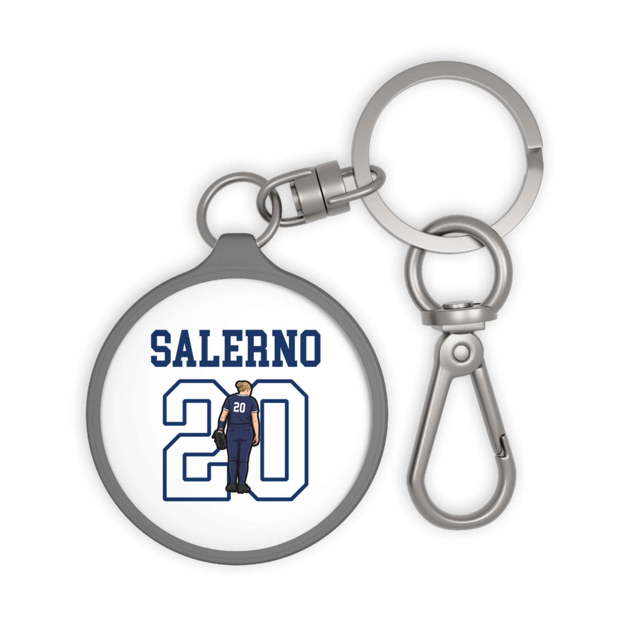 Keychain — character_shirsey in Grey