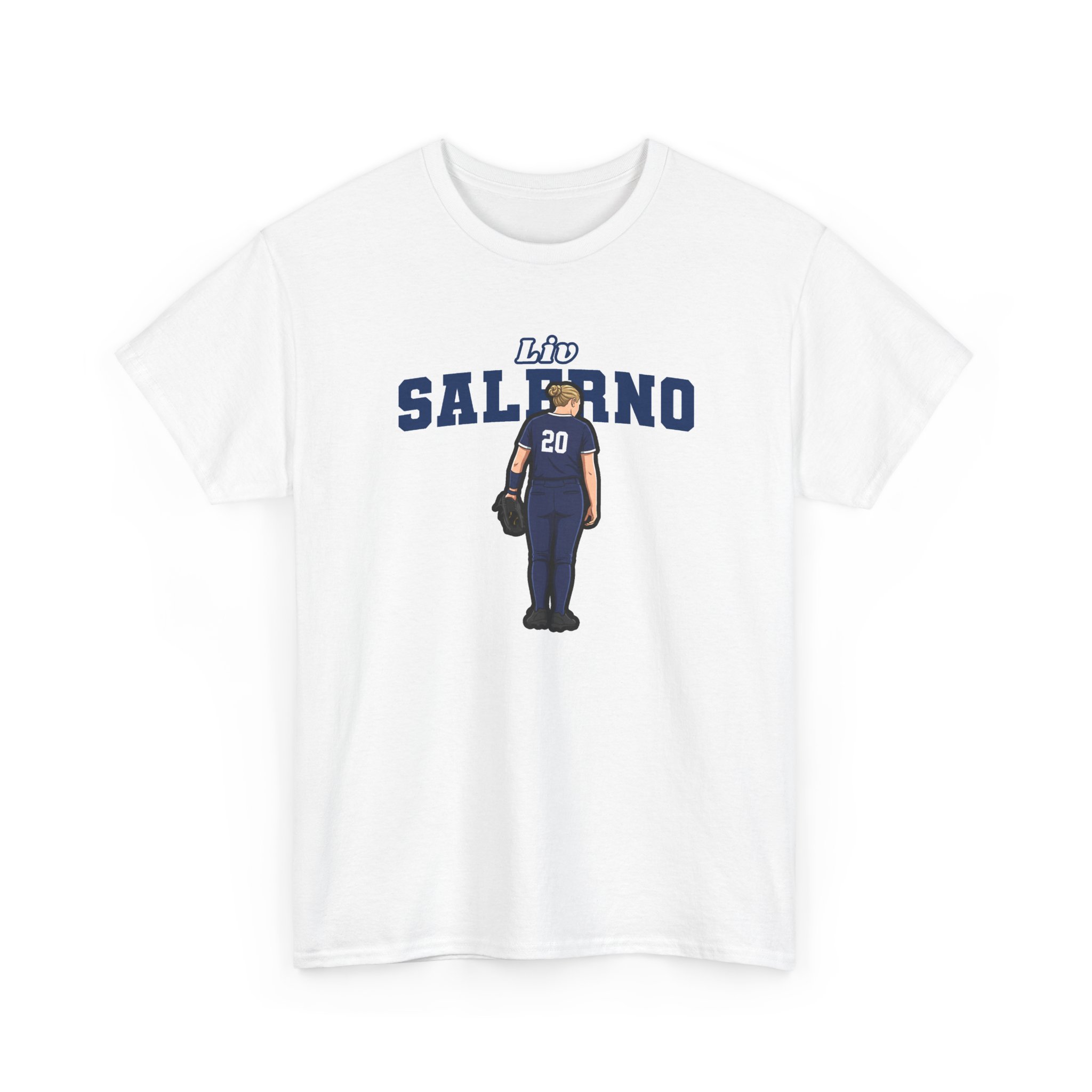 Tee — character_name_arch in White