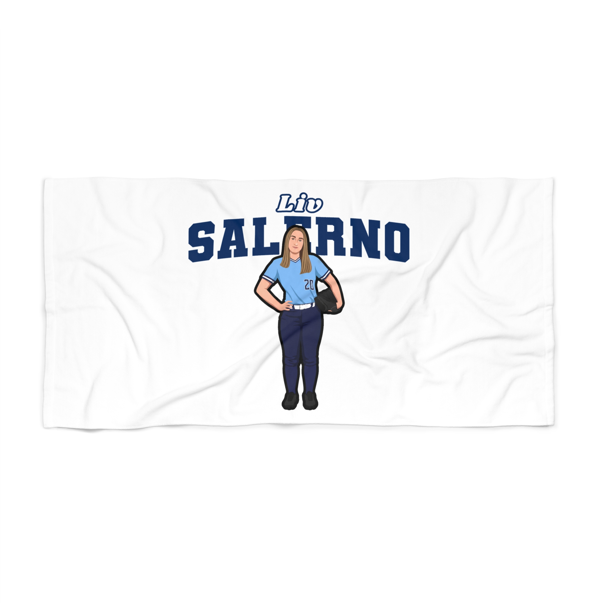 Beach Towel — character_name_arch in Classic