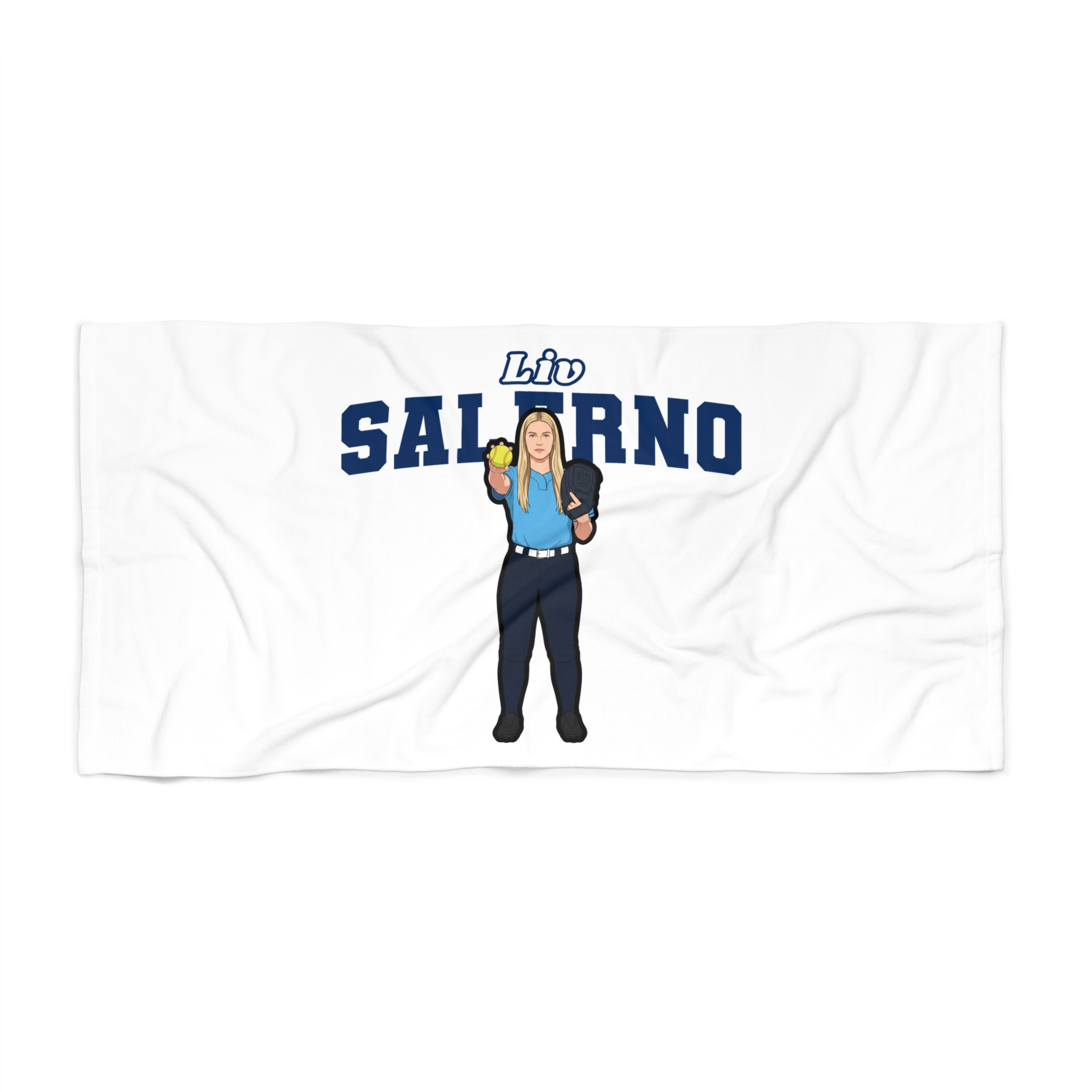 Beach Towel — character_name_arch in Classic
