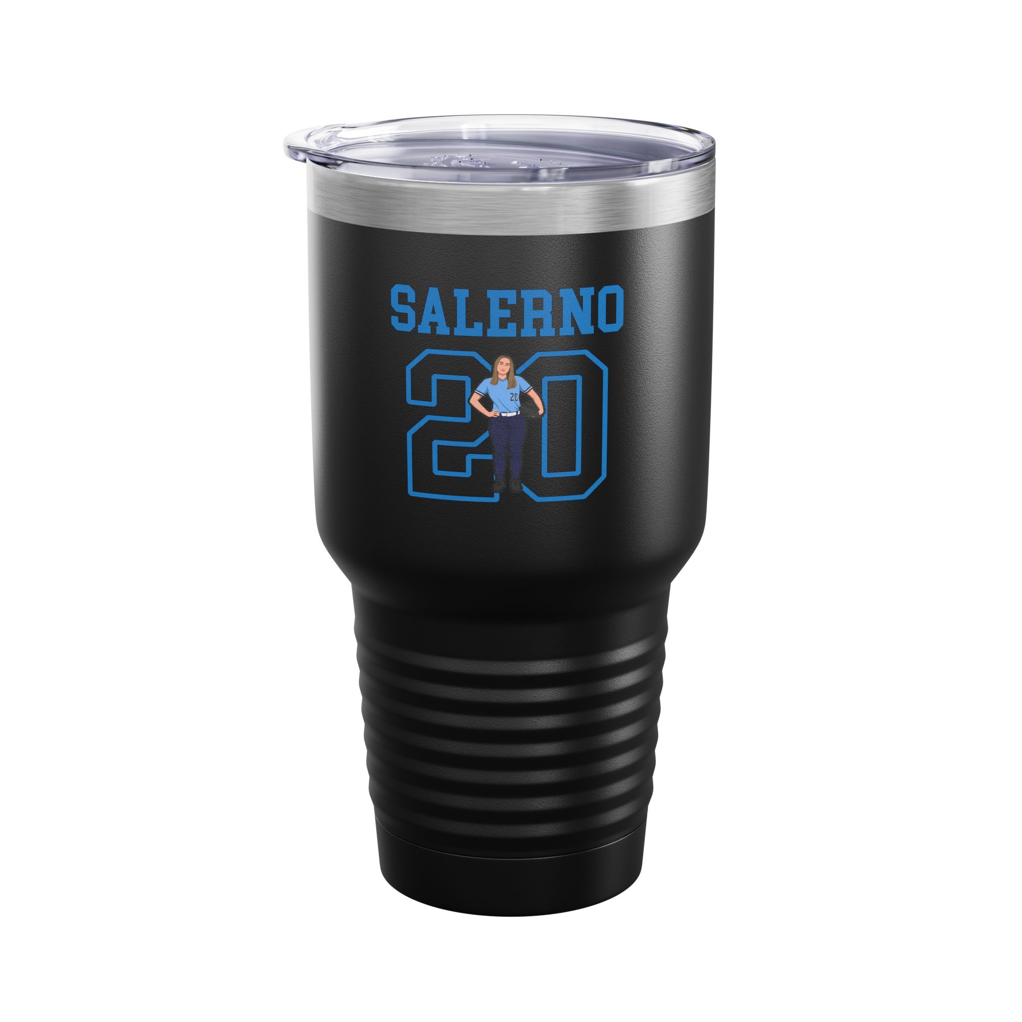 30oz Tumbler — character_shirsey in Black