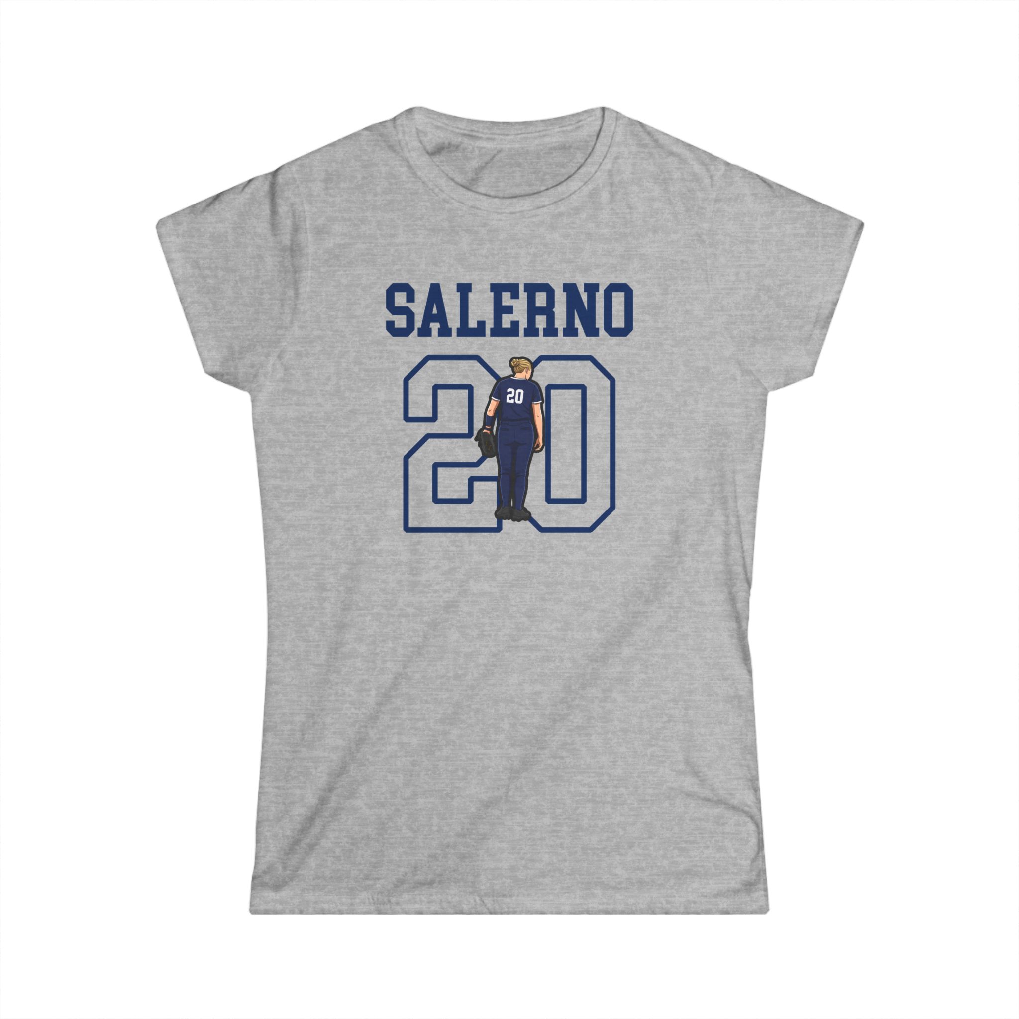 Women's Softstyle Tee — character_shirsey in Grey