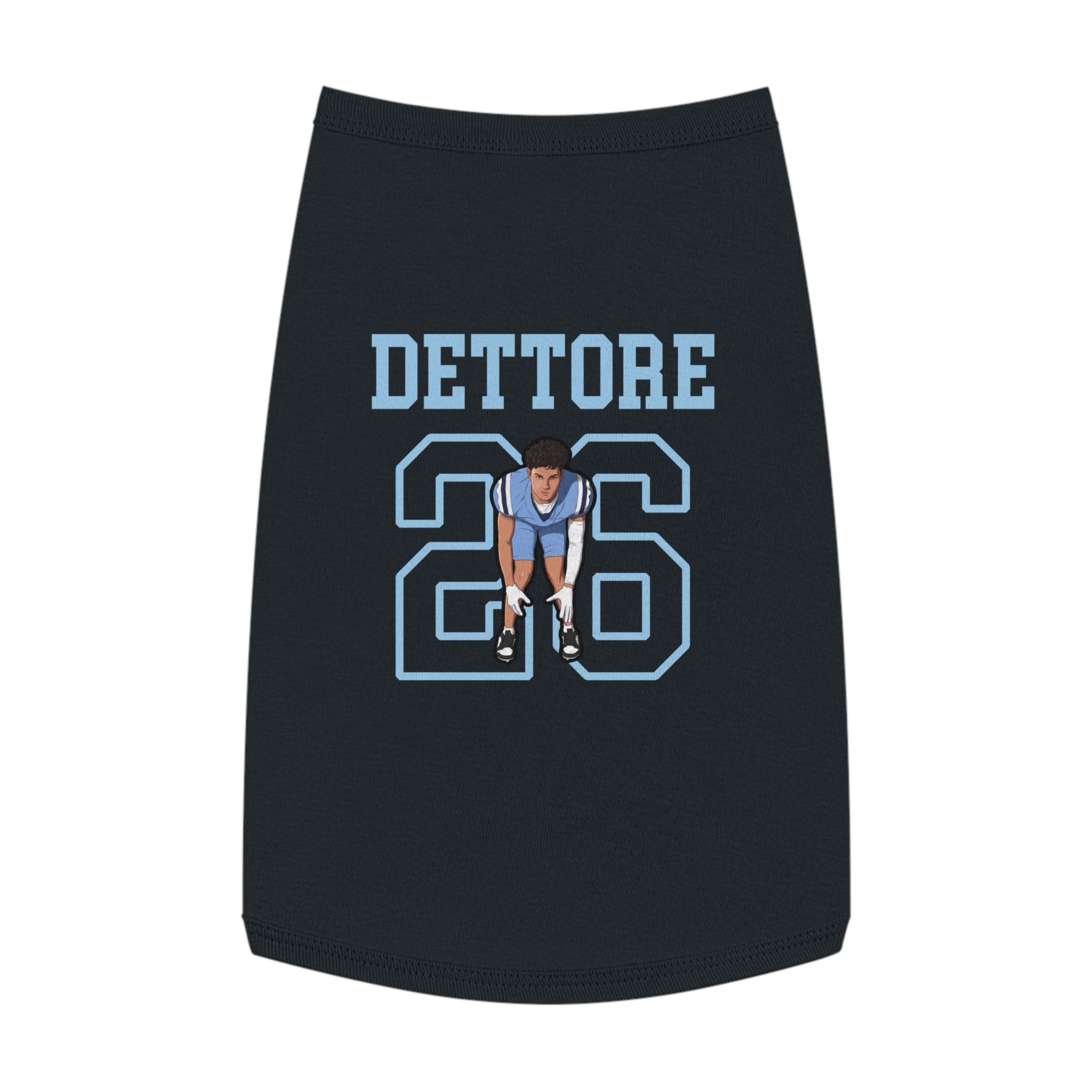 Pet Tank Top — character_shirsey in Black