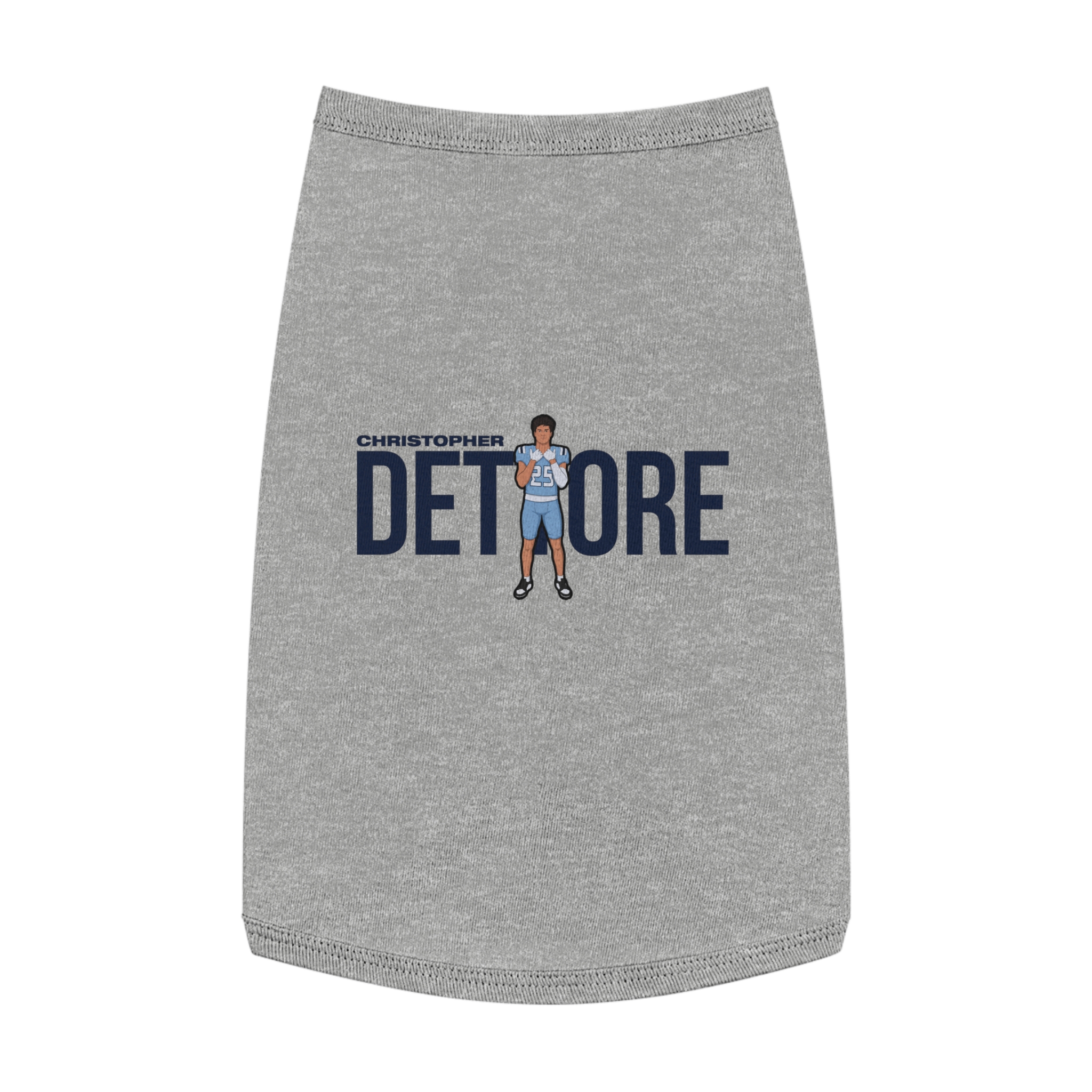 Pet Tank Top — character_player_name in White