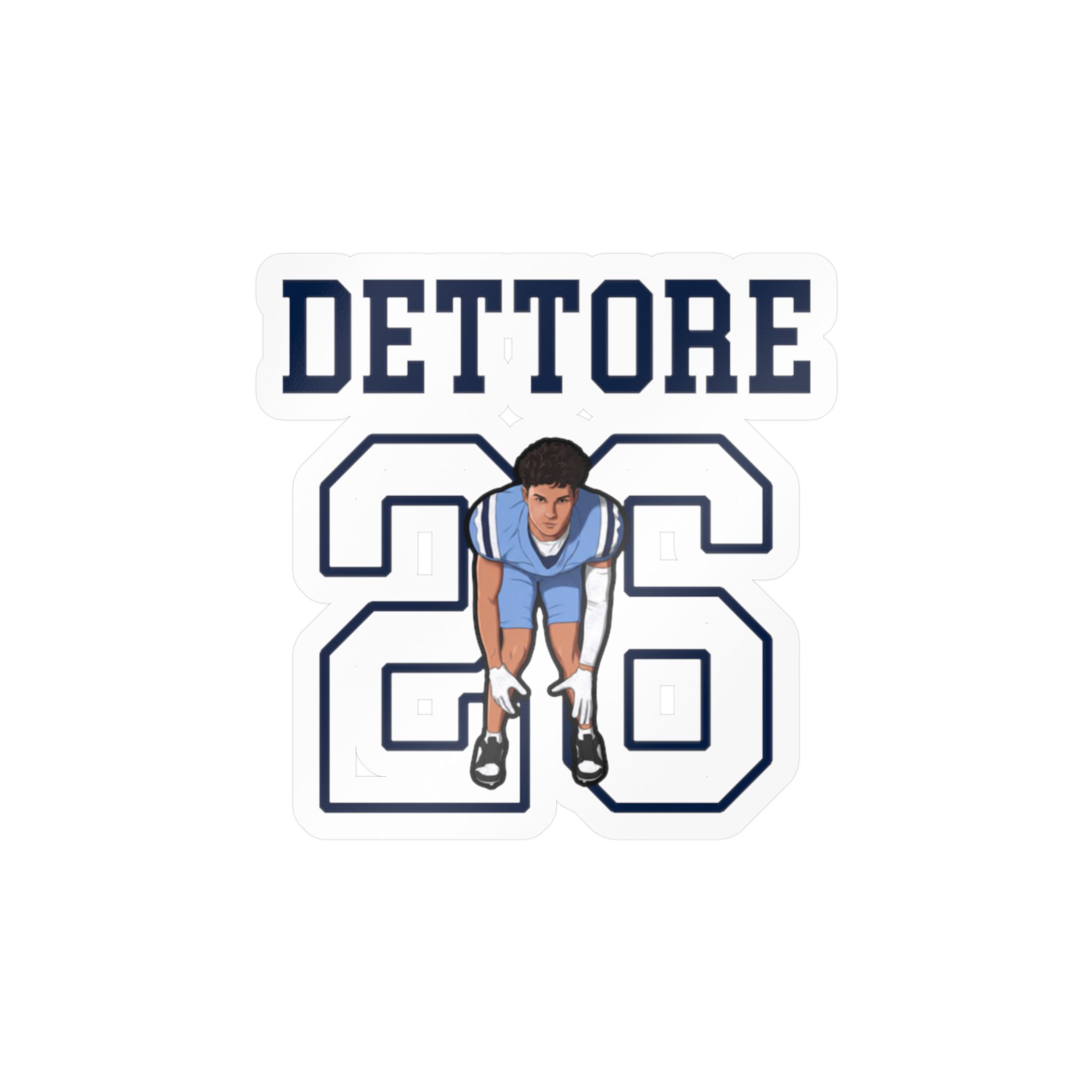 Vinyl Sticker — character_shirsey in Classic