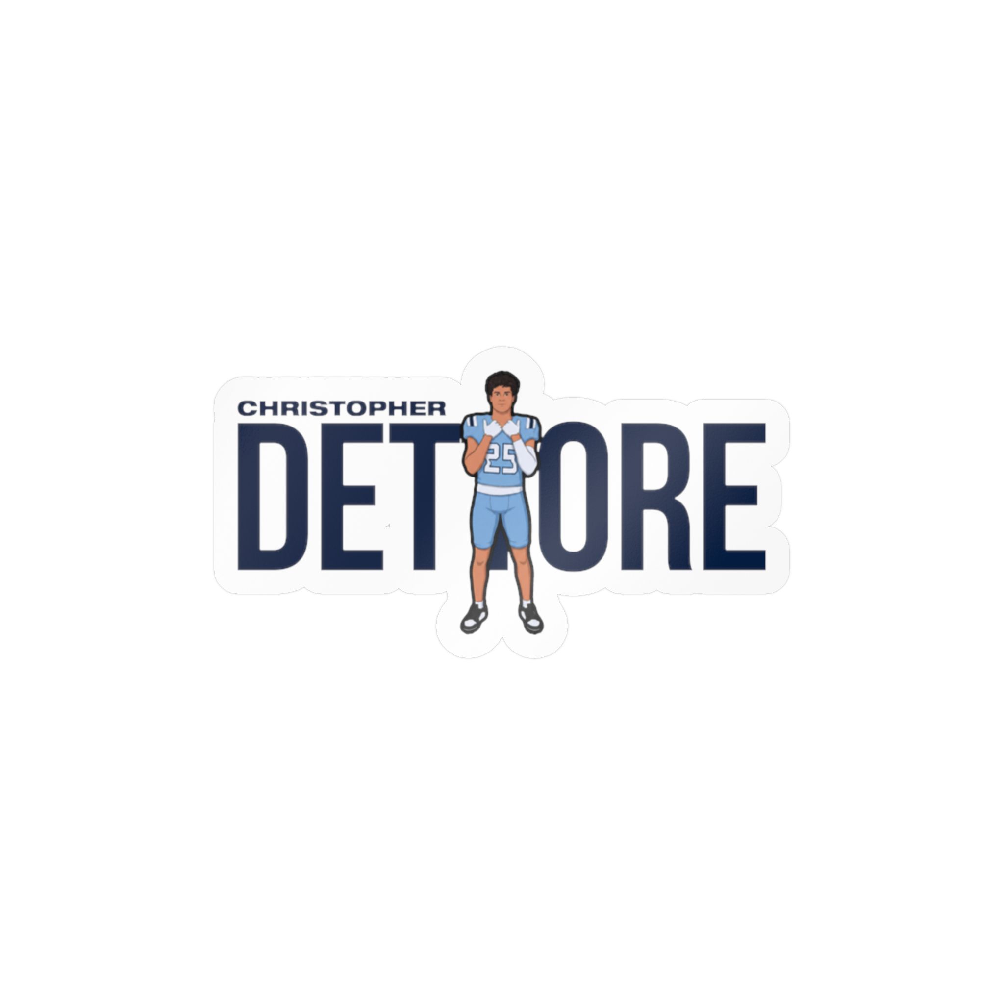 Vinyl Sticker — character_player_name in Classic