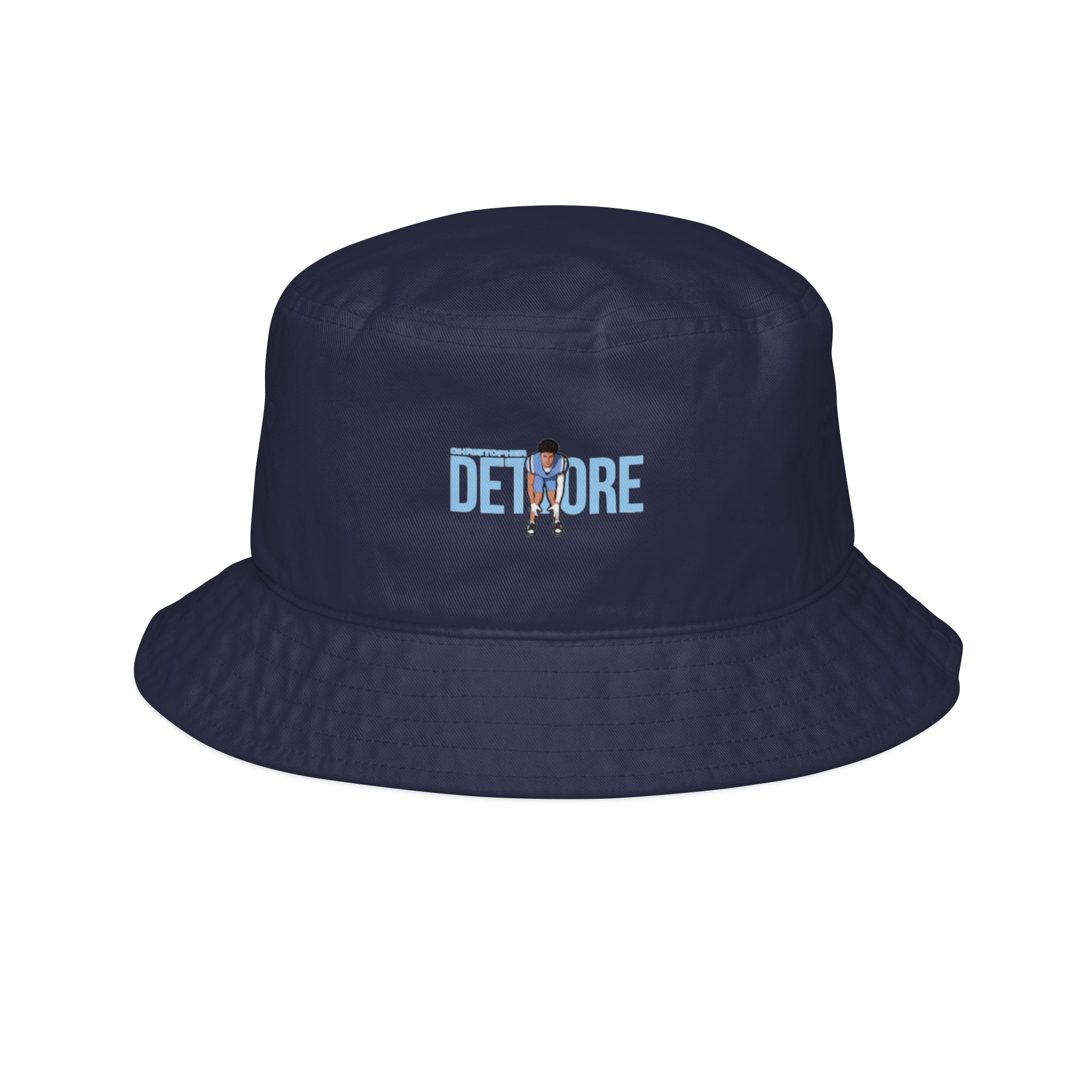 Bucket Hat — character_player_name in Navy
