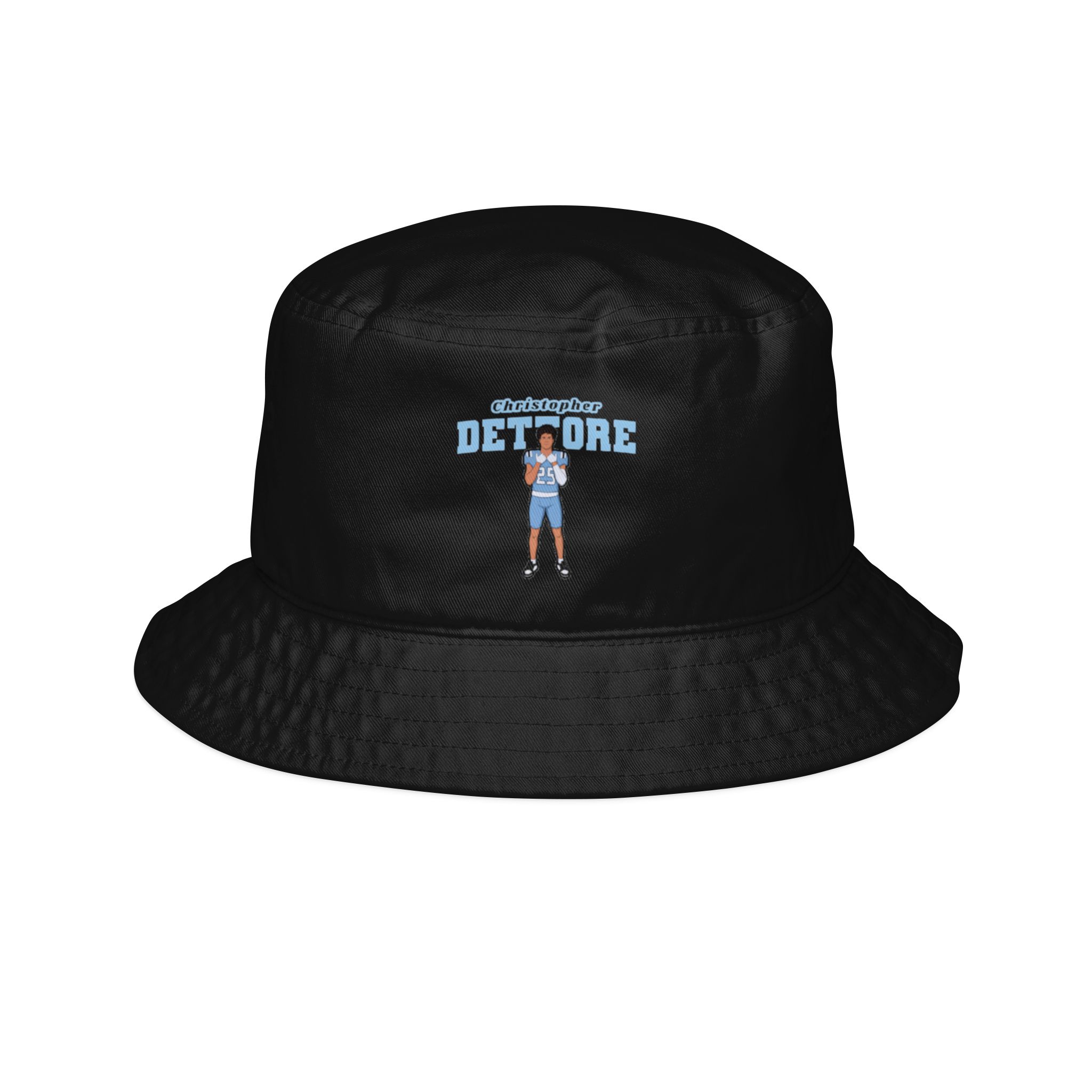 Bucket Hat — character_name_arch in Black