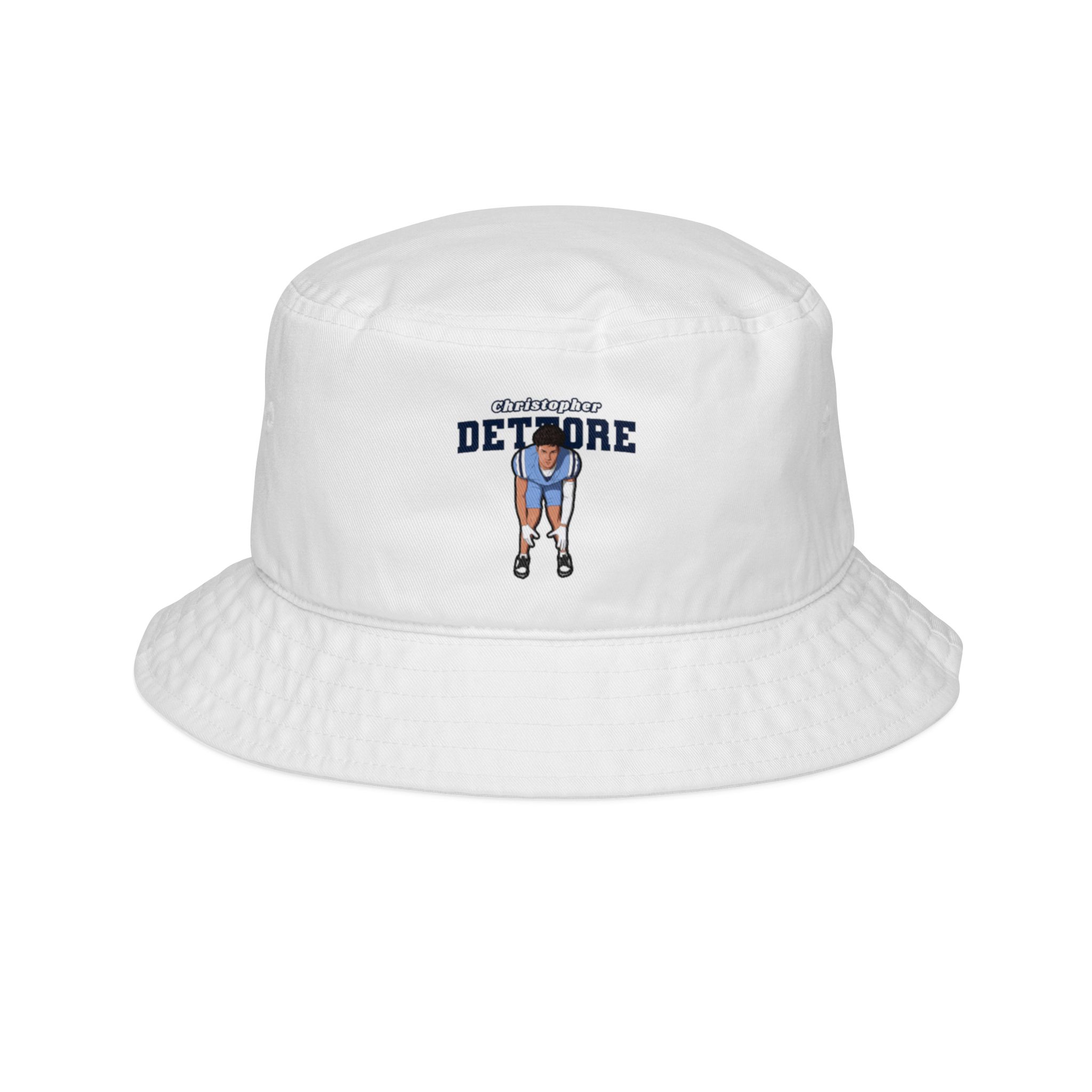 Bucket Hat — character_name_arch in White