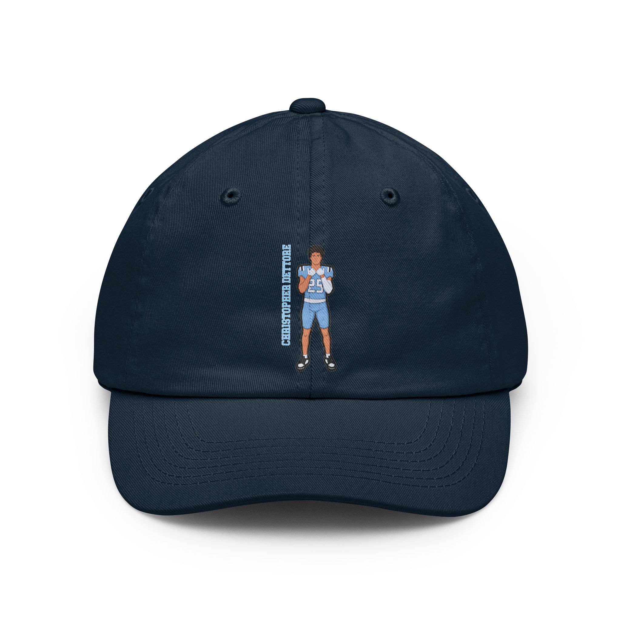 Classic Cap — character_name_vertical in Navy