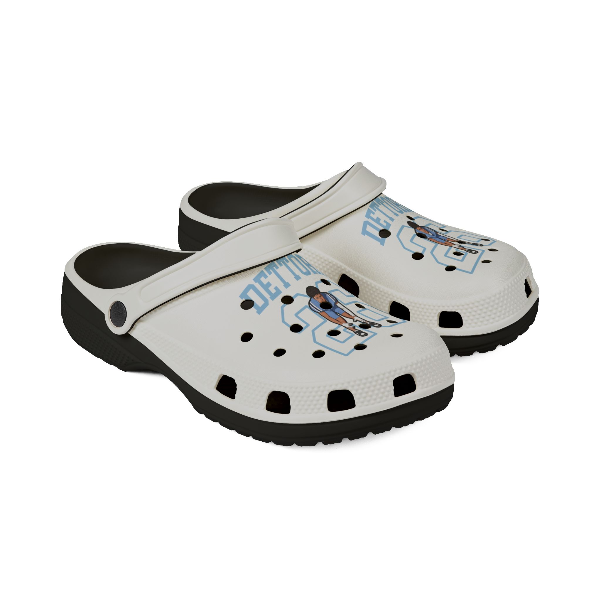 Rubber Clogs — character_shirsey in Black