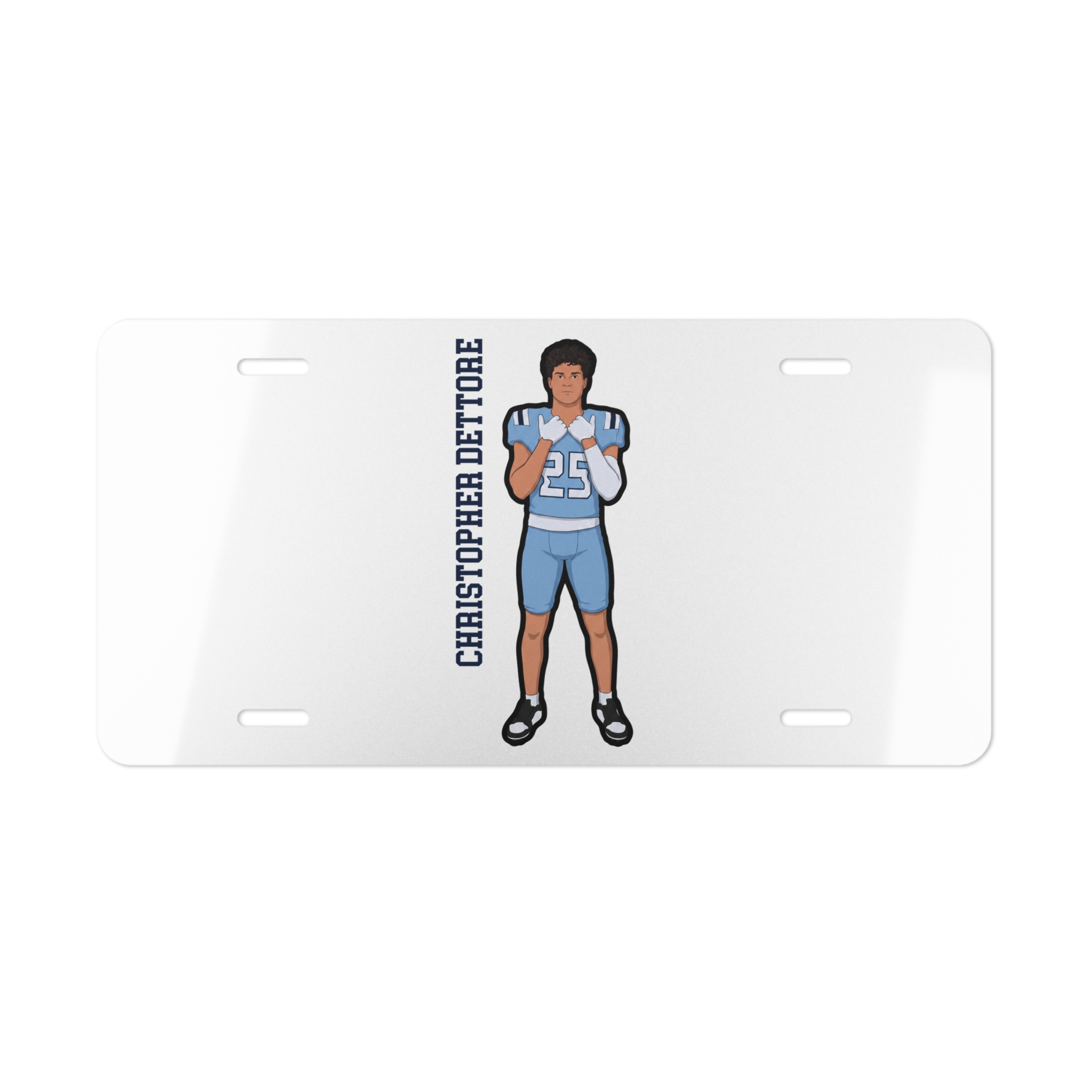 License Plate — character_name_vertical in Classic
