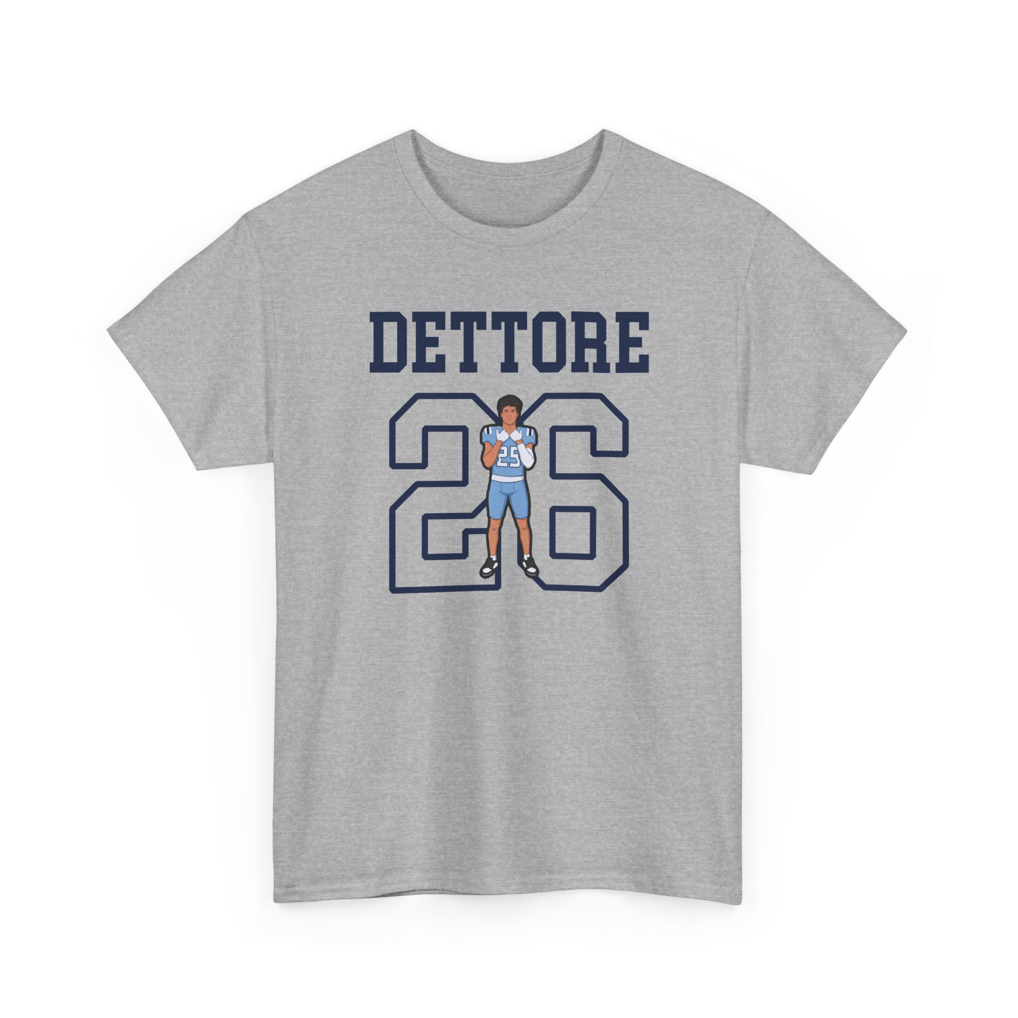 Tee — character_shirsey in Grey