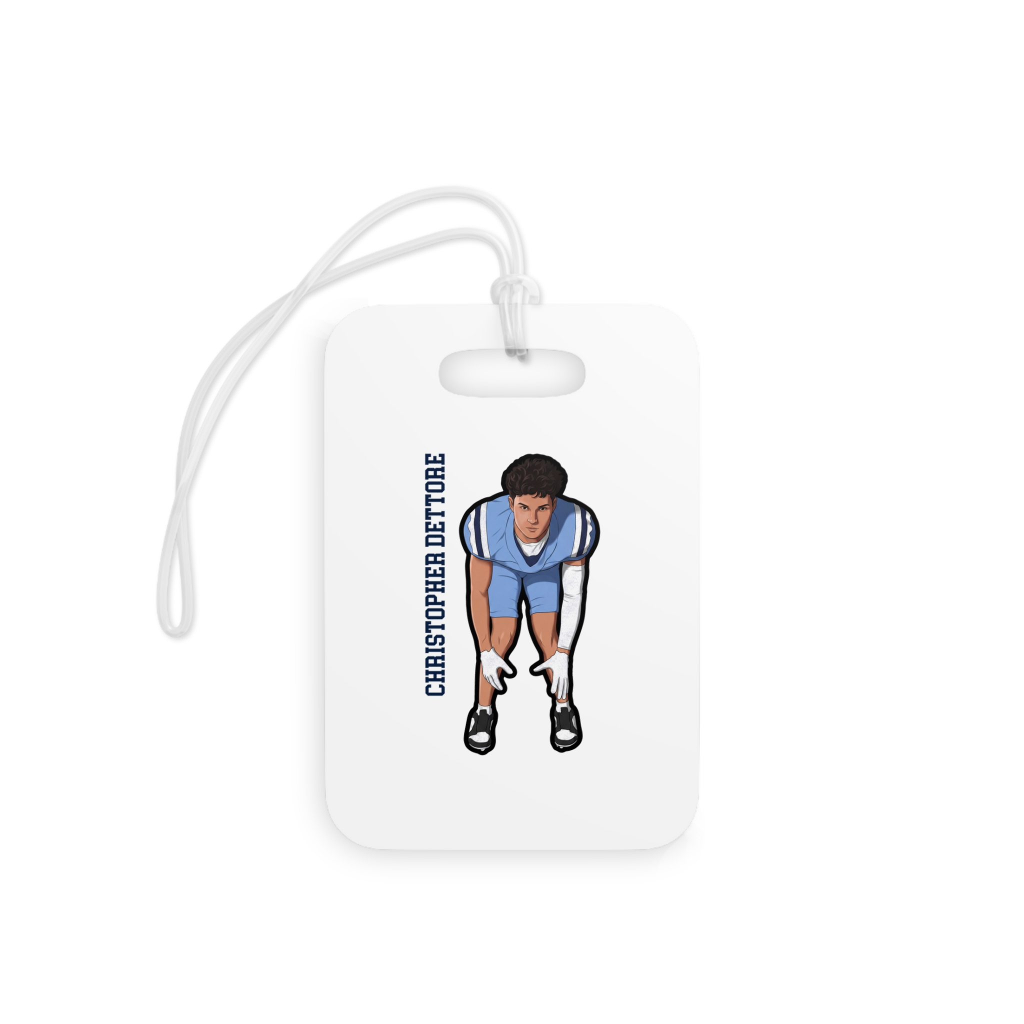 Bag Tag — character_name_vertical in Classic