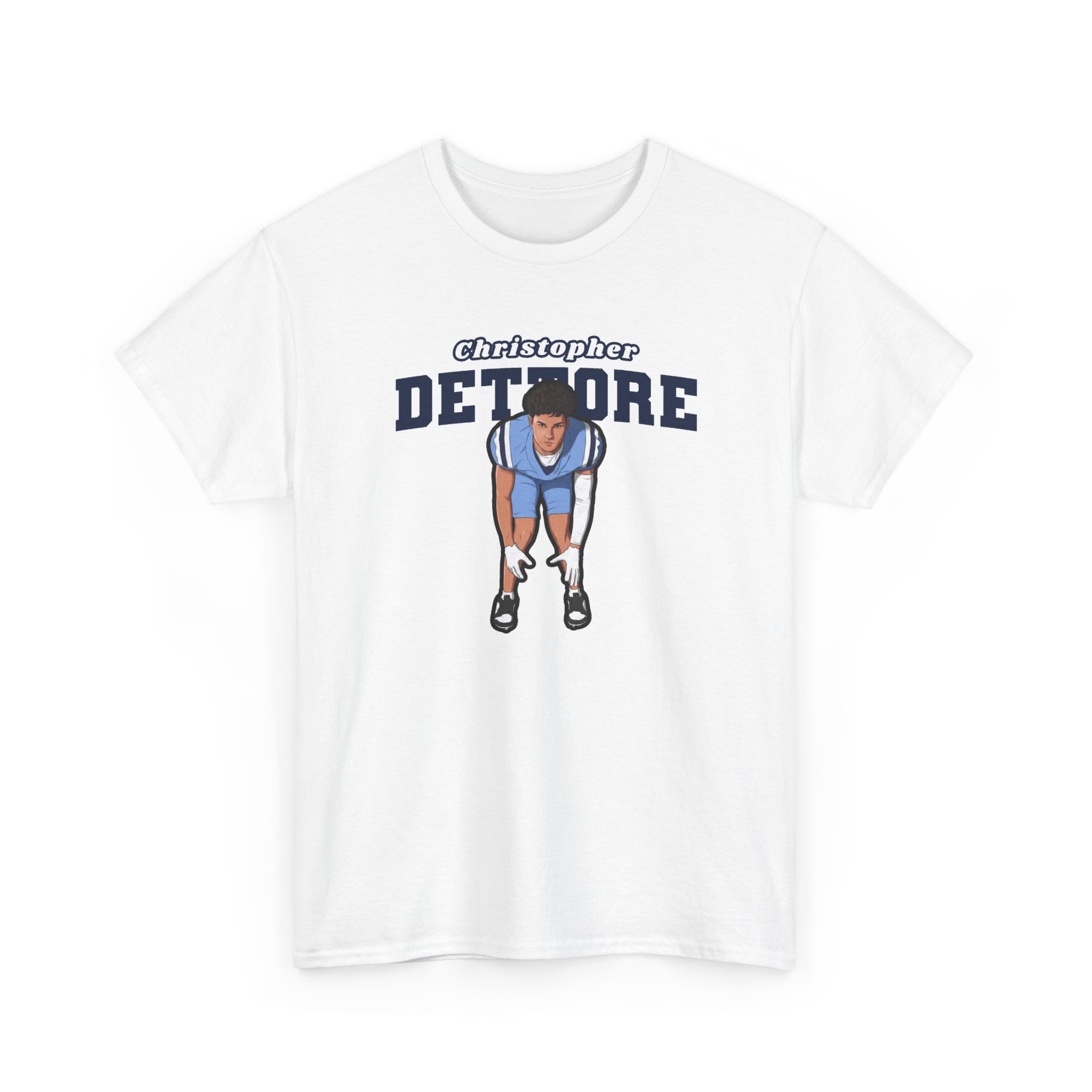 Tee — character_name_arch in White