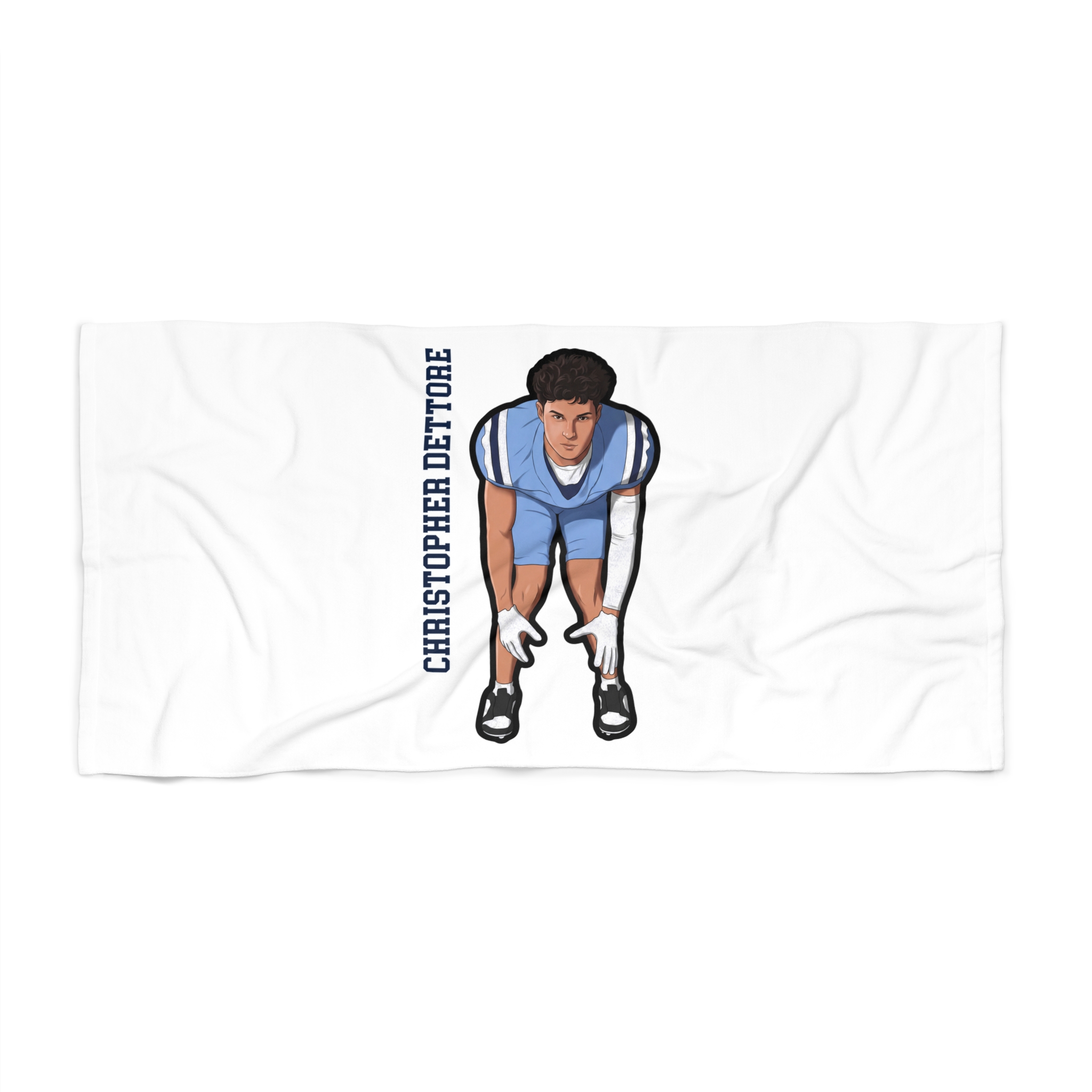 Beach Towel — character_name_vertical in Classic