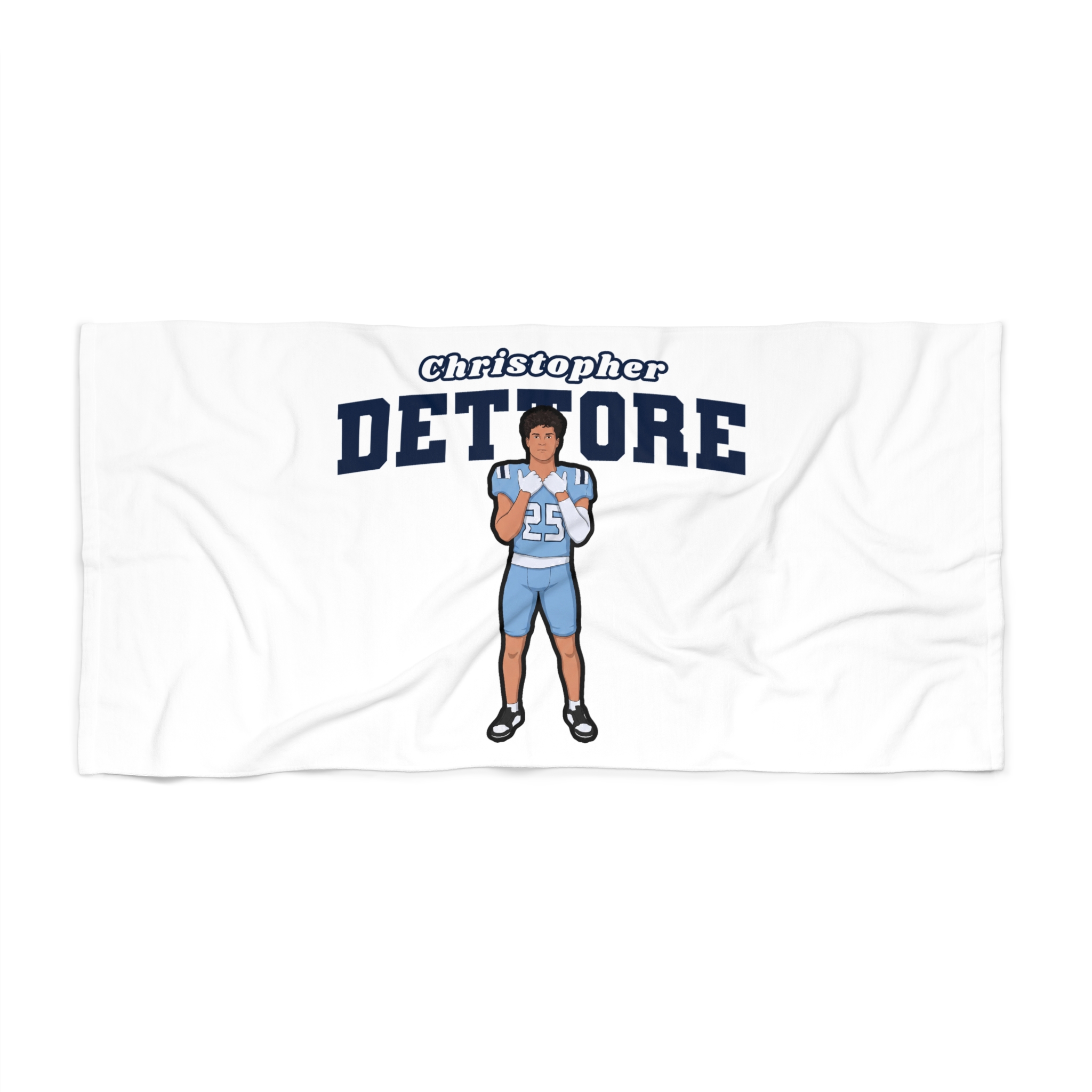 Beach Towel — character_name_arch in Classic