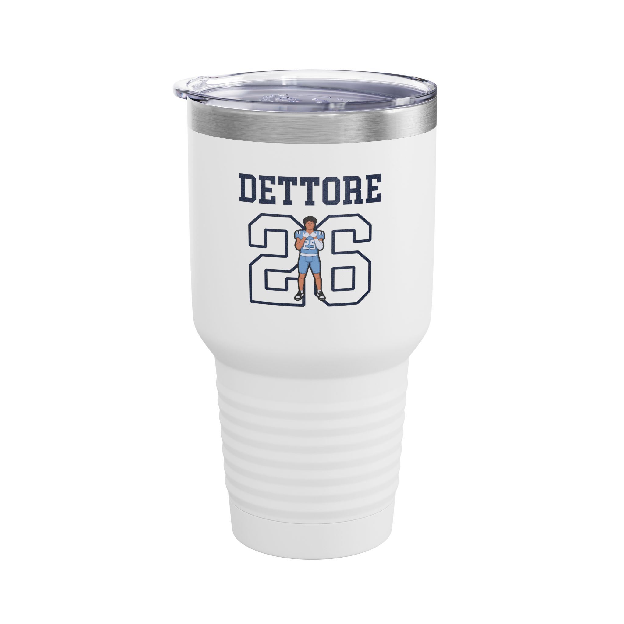 30oz Tumbler — character_shirsey in White