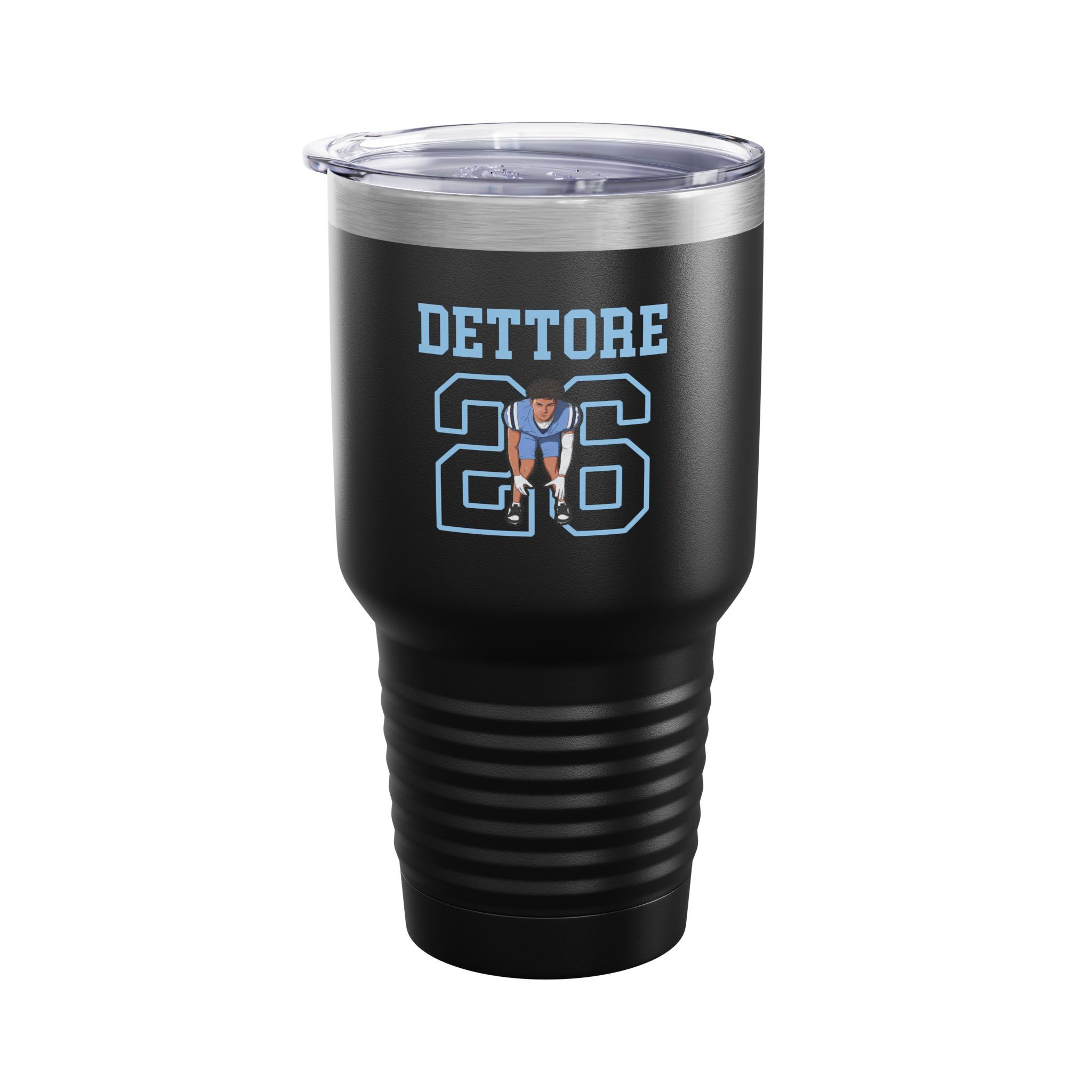 30oz Tumbler — character_shirsey in Black
