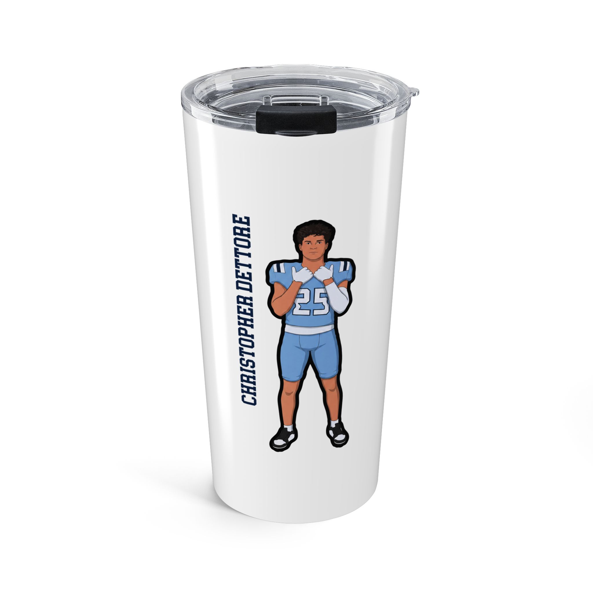 20oz Tumbler — character_name_vertical in Classic