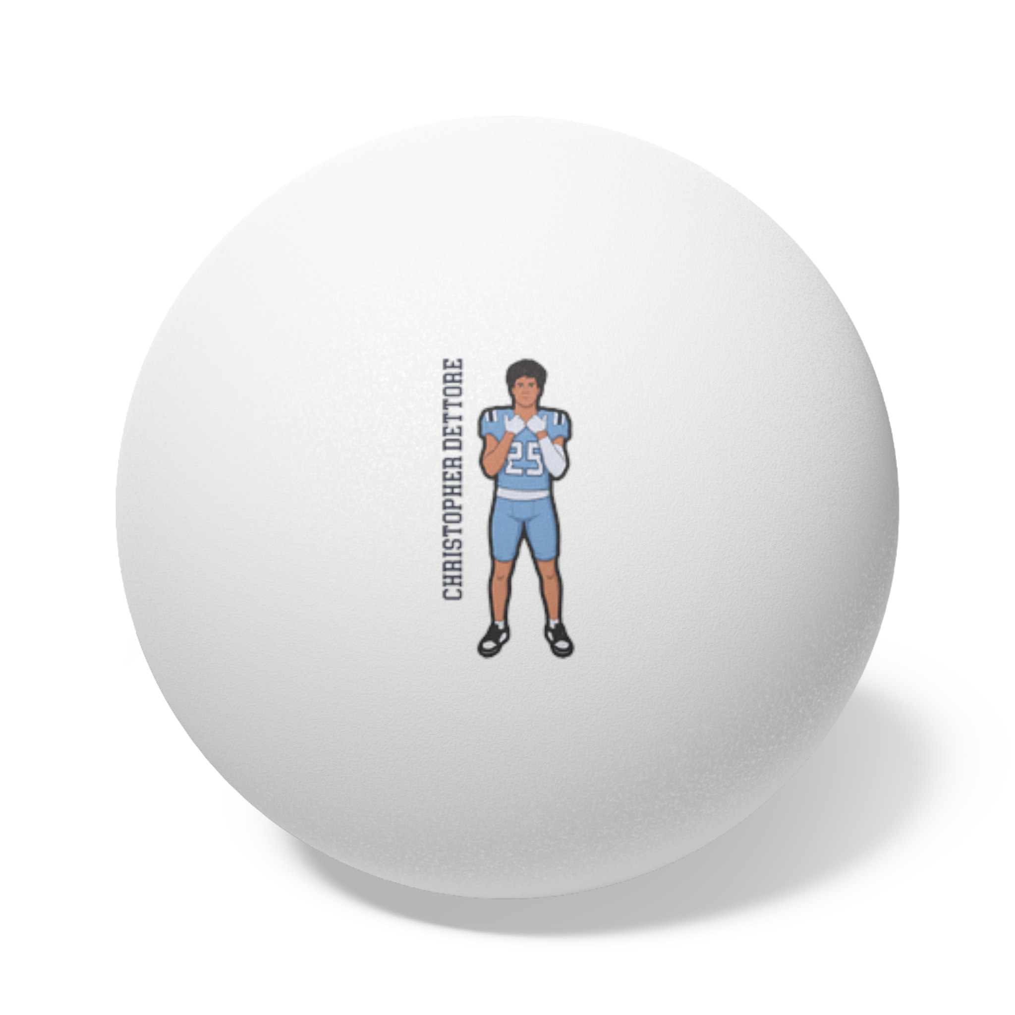 Ping Pong Balls, 6 pcs — character_name_vertical in White