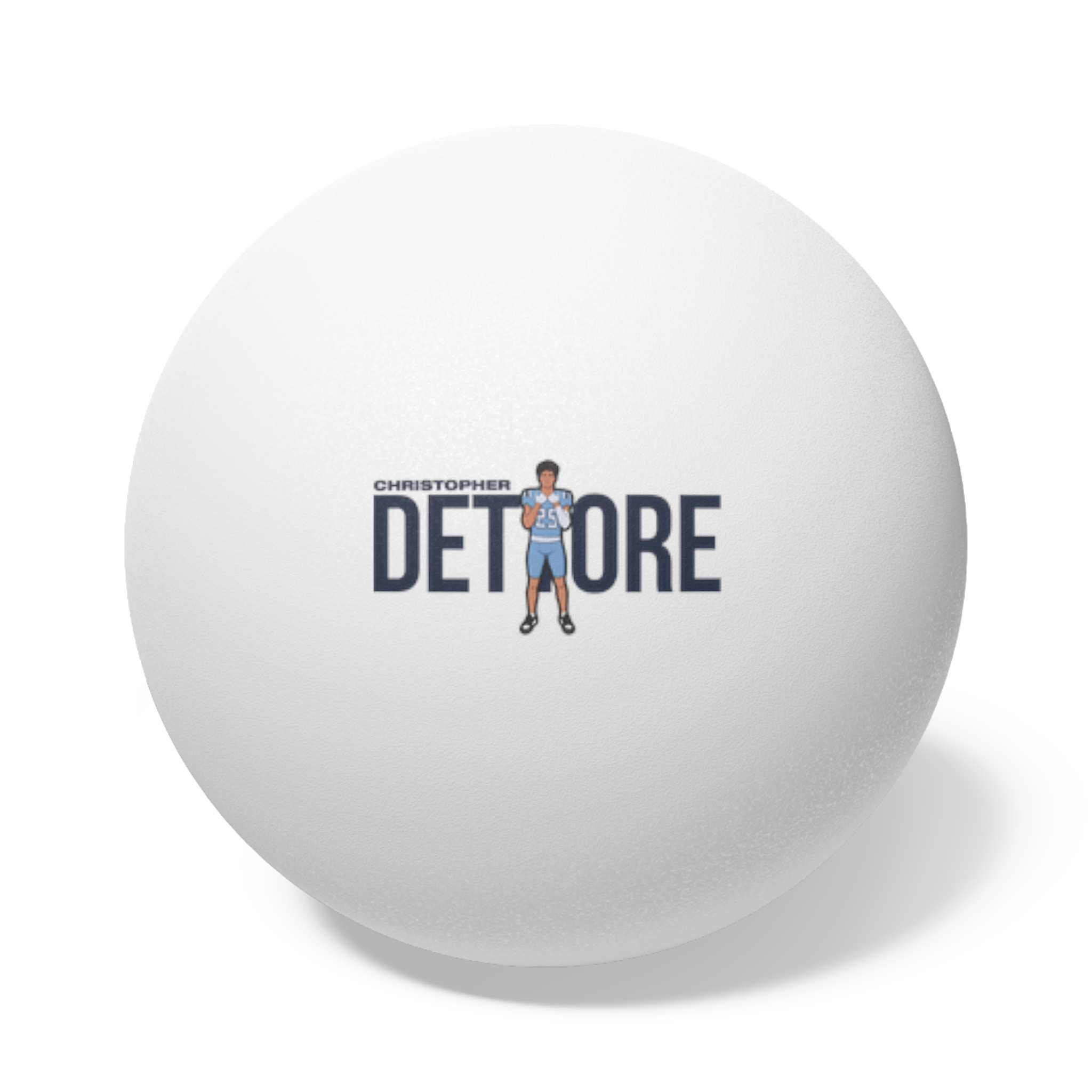 Ping Pong Balls, 6 pcs — character_player_name in White