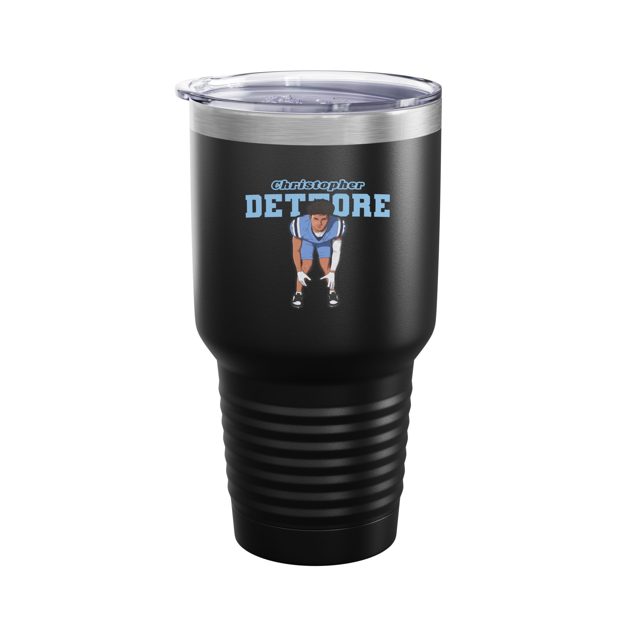 30oz Tumbler — character_name_arch in Black