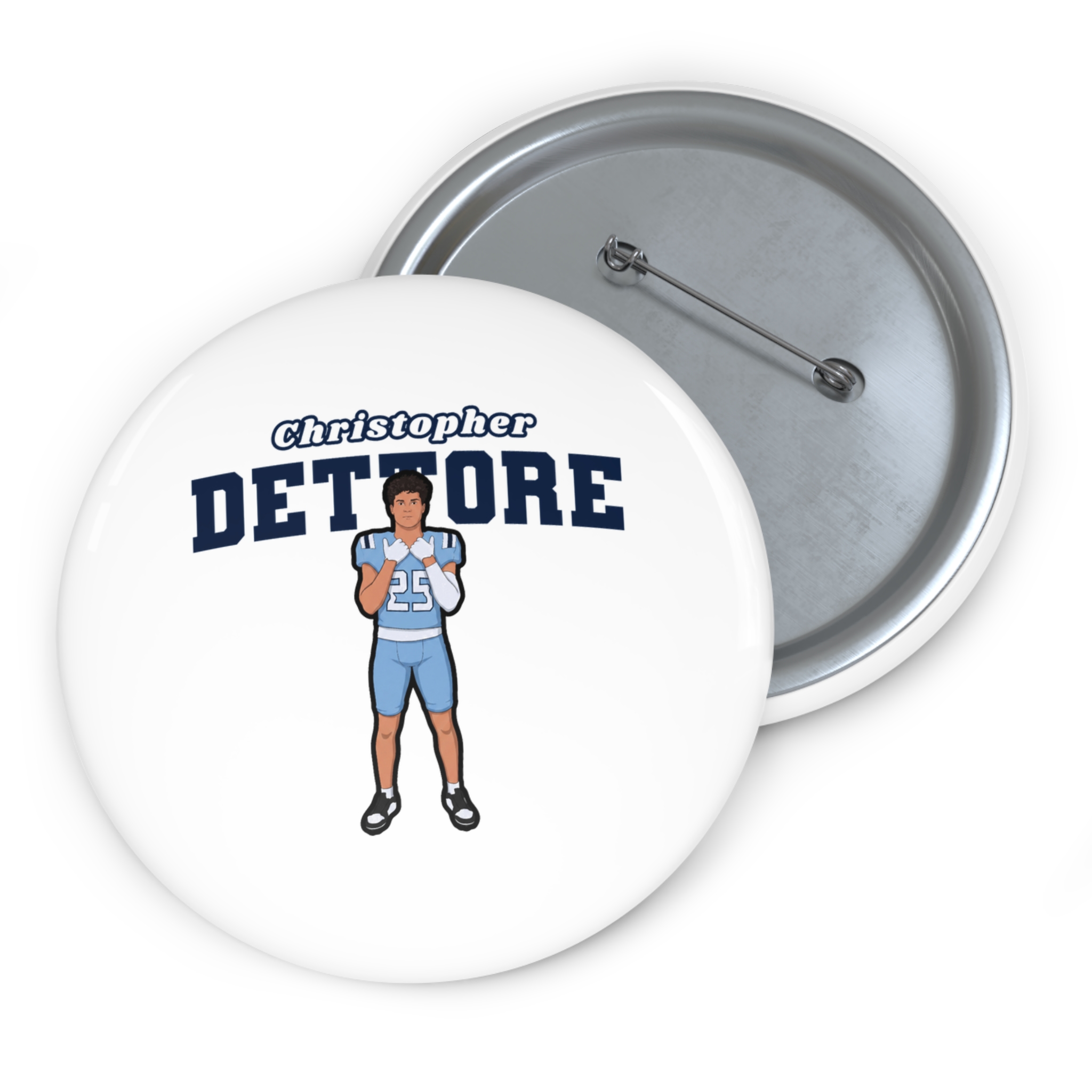 Game Day Pin — character_name_arch in Classic