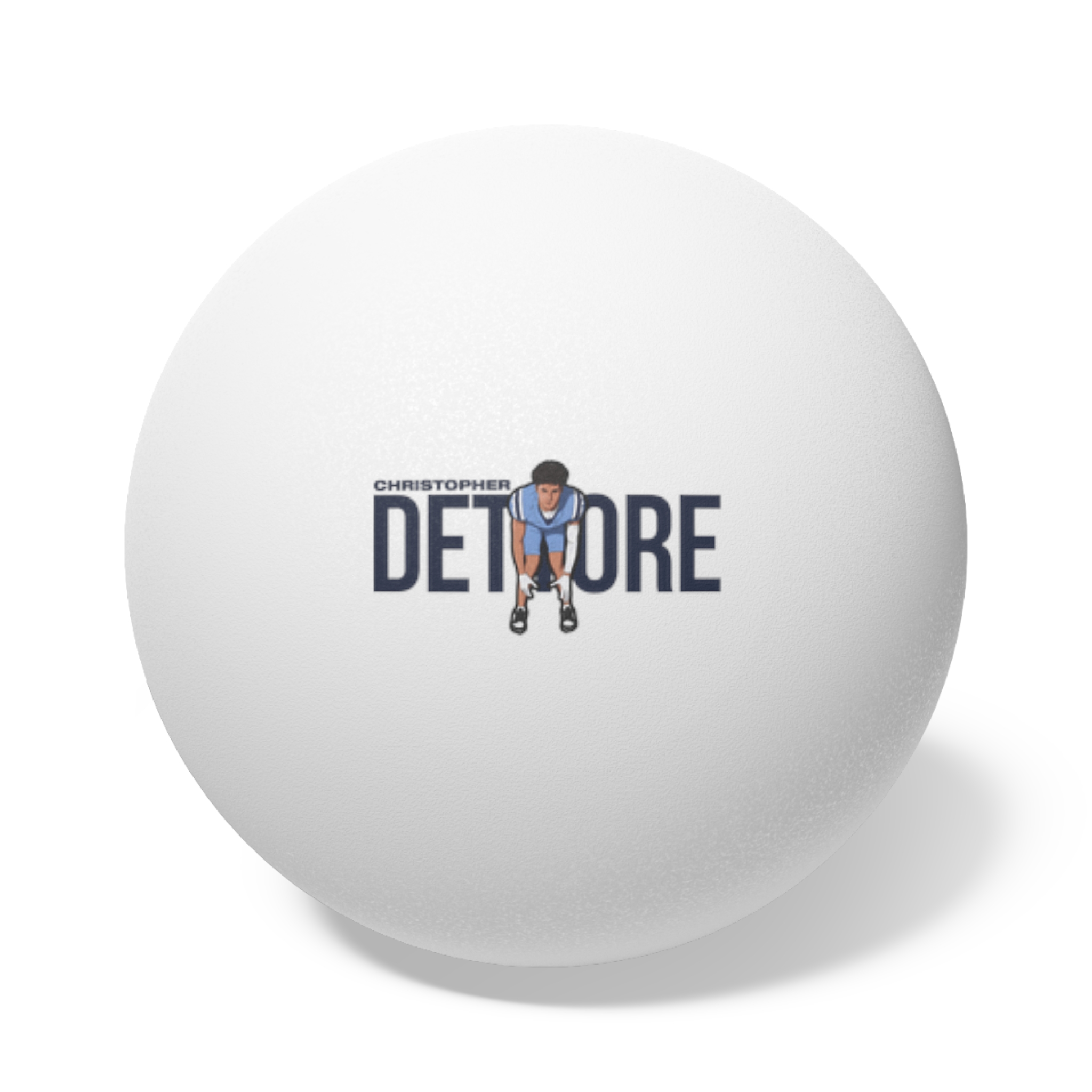 Ping Pong Balls, 6 pcs — character_player_name in White