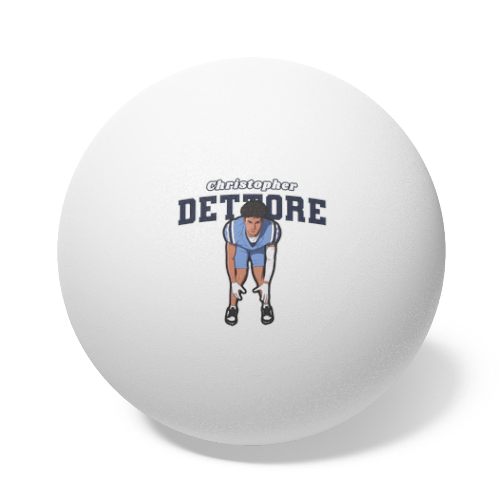 Ping Pong Balls, 6 pcs — character_name_arch in White