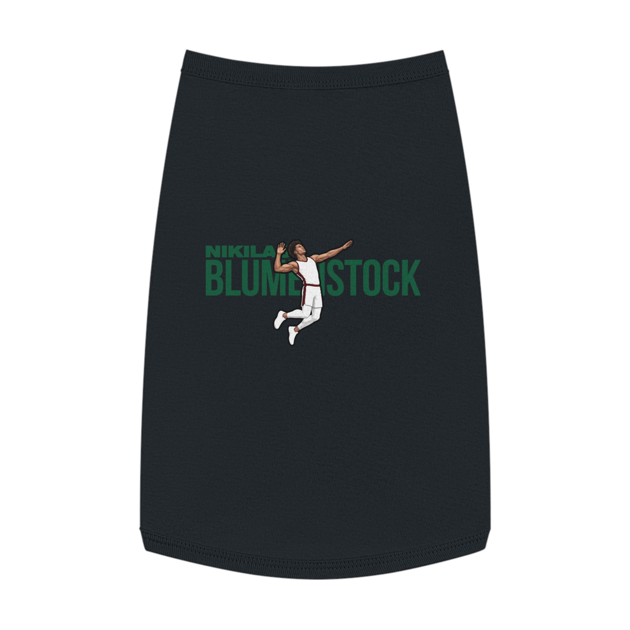 Pet Tank Top — character_player_name in White