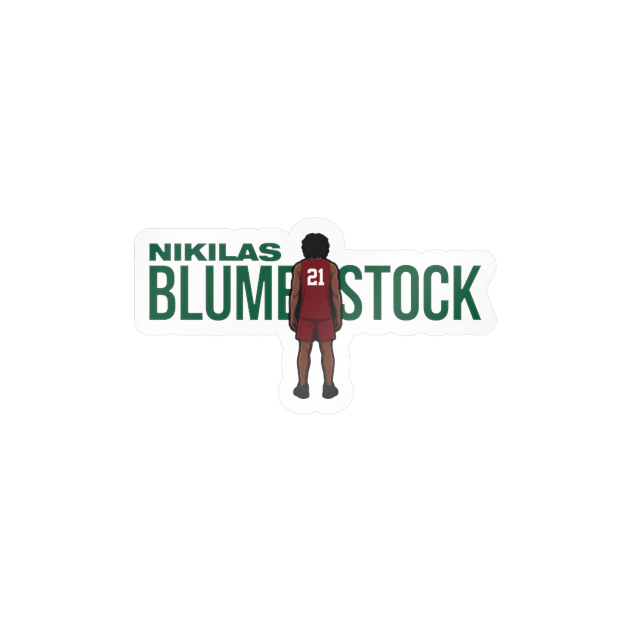 Vinyl Sticker — character_player_name in Classic
