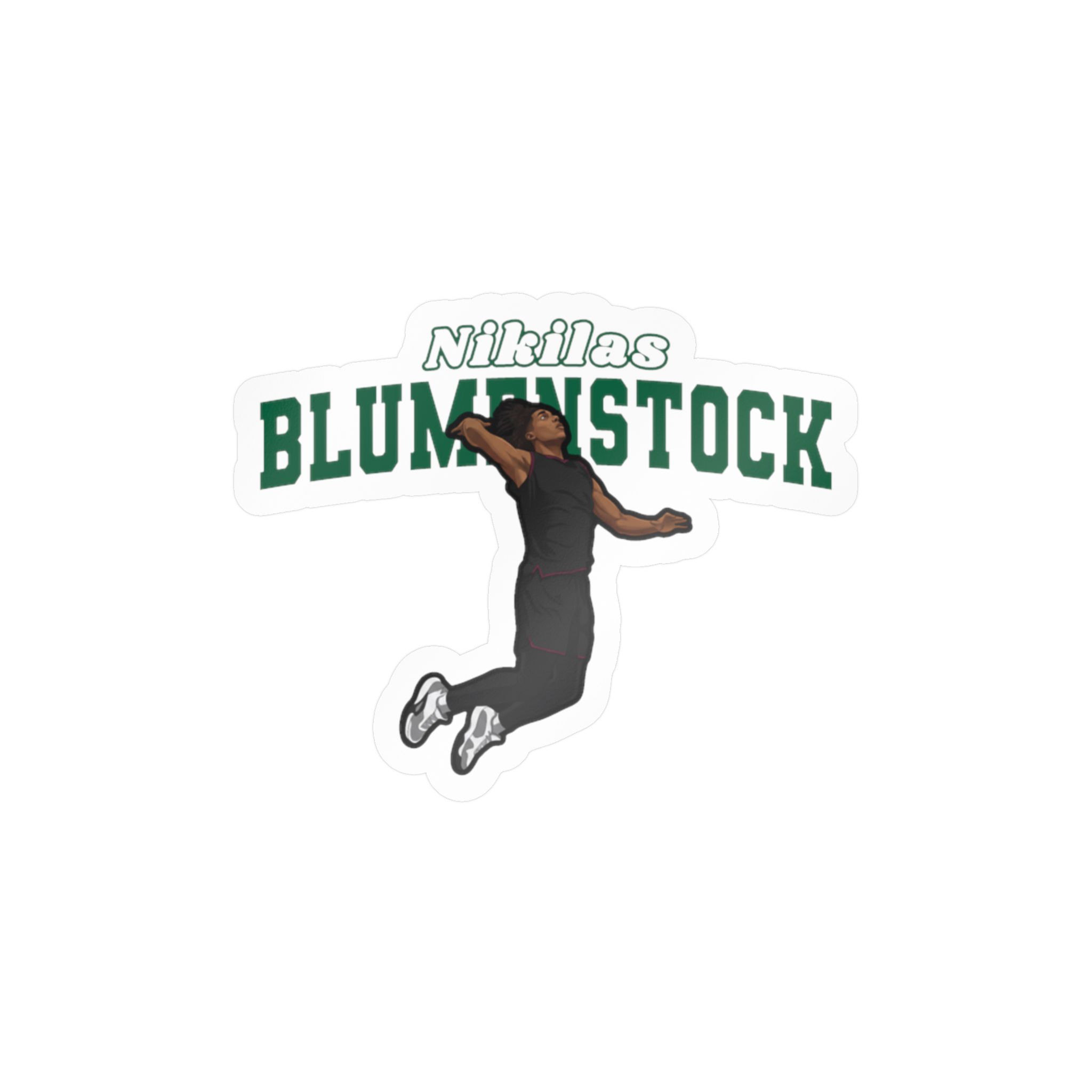 Vinyl Sticker — character_name_arch in Classic